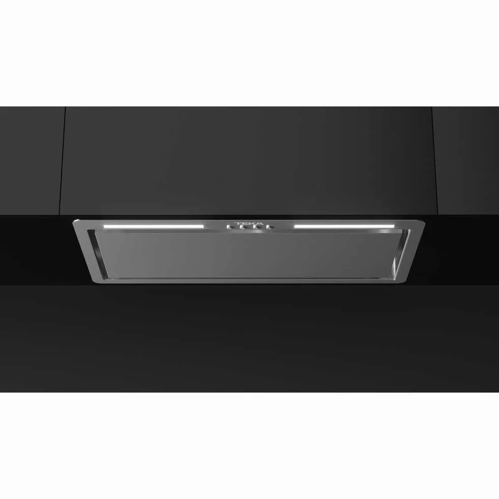 TEKA Campana Integrable, Sistema de Aspiración Perimetral, Programador Tiempo Aspiración, Motor EcoPower Doble Turbina, 3 Velocidades + Intensiva, 2 Lámparas LED, GFL 57760 EOS IX