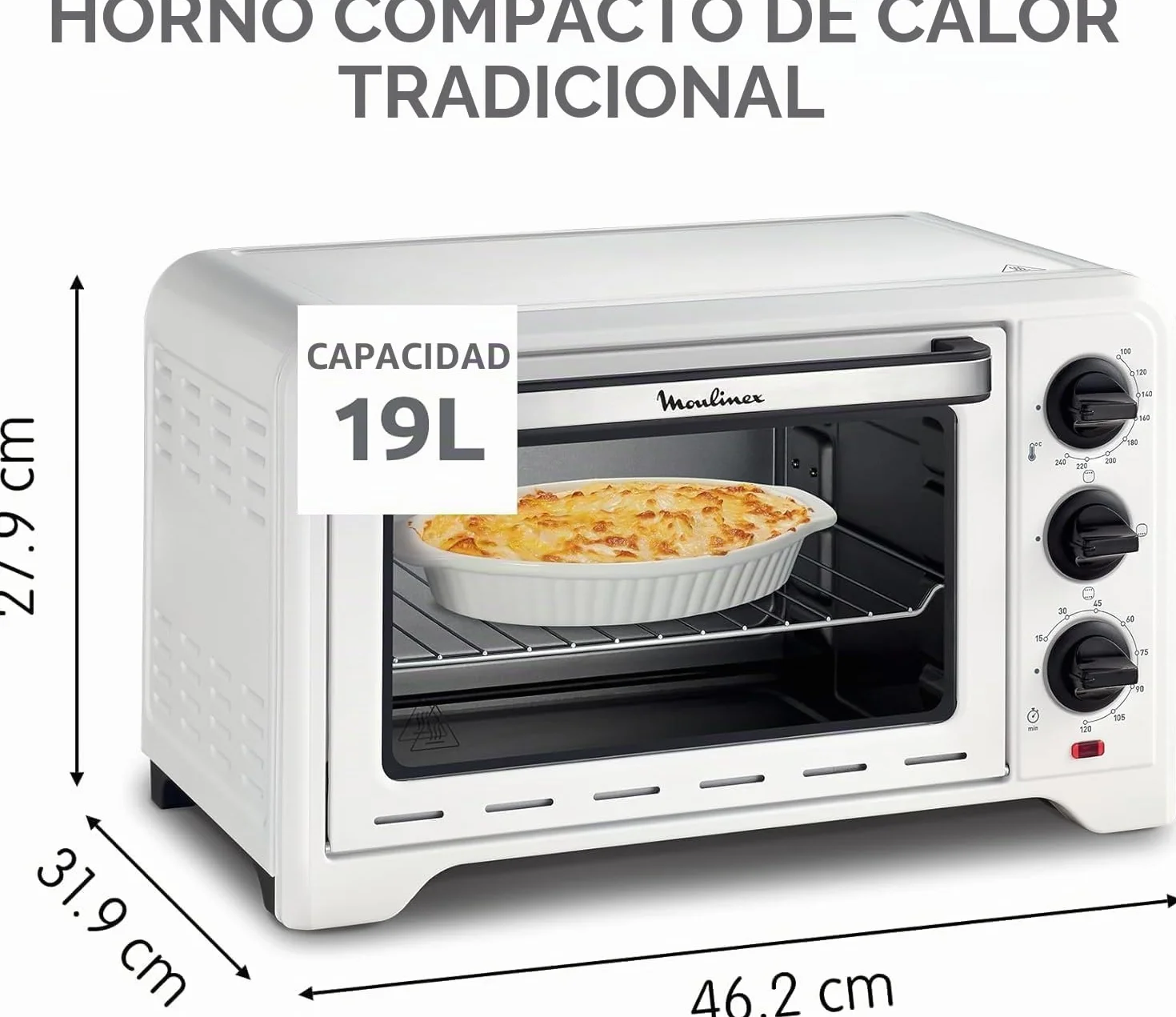 Moulinex OX4411 Horno Eléctrico Sobremesa