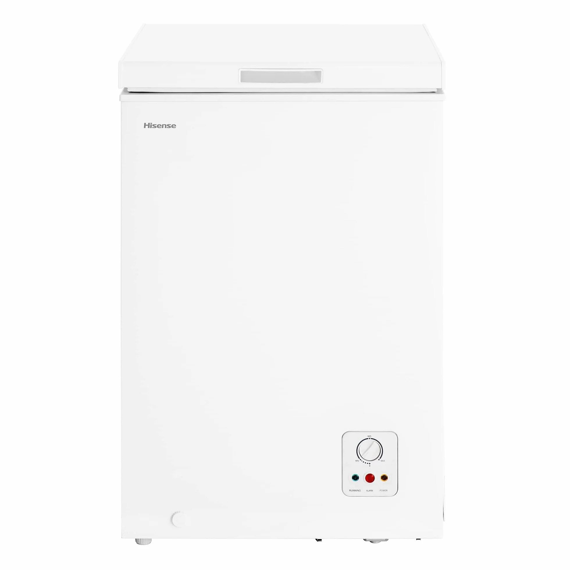 Hisense MCF95E – Congelador Baúl Capacidad 95 L, Silenciador 40 dB, Blanco, 54,6 x 47,9 x 85,4 cm