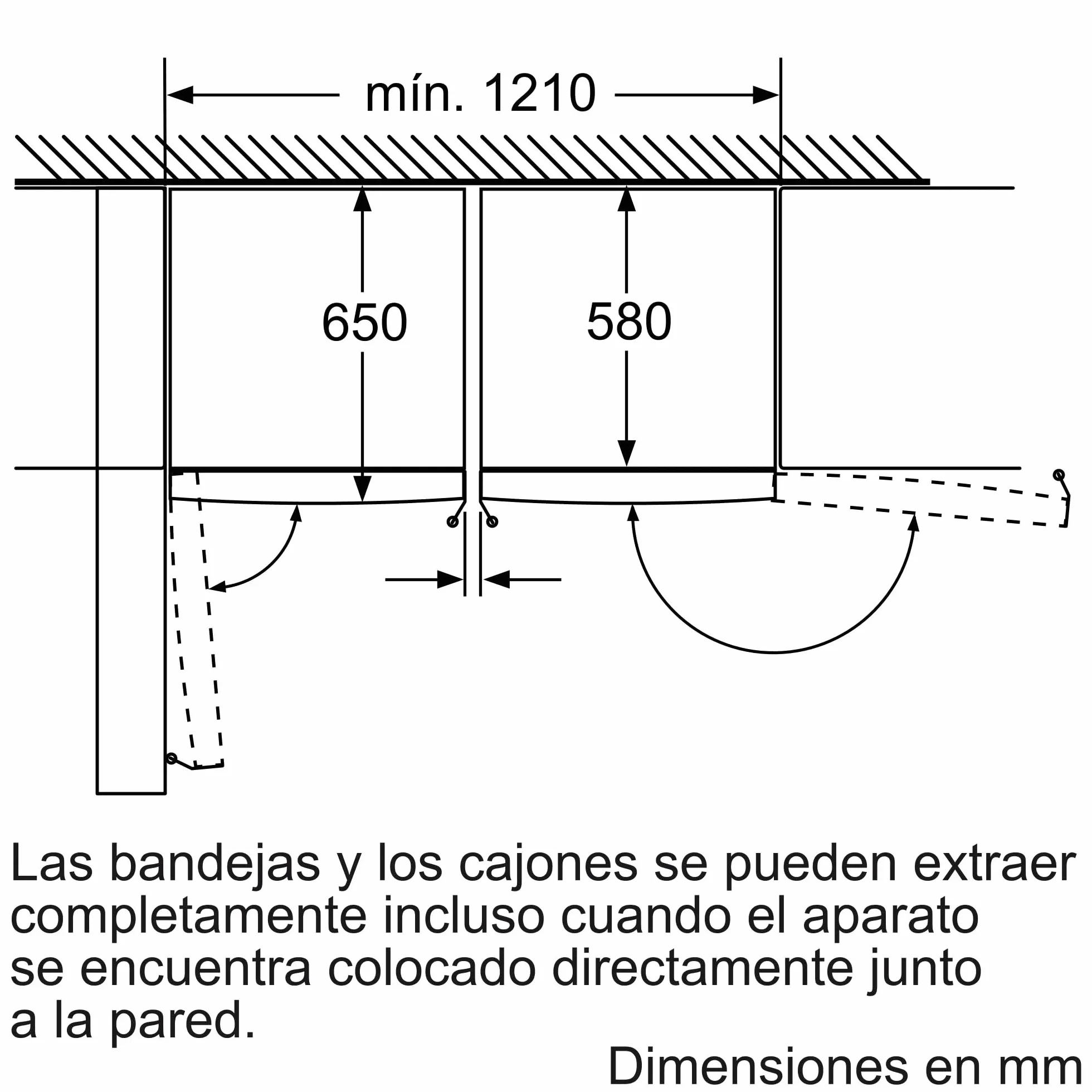 Balay - Congelador vertical, Libre Instalación, 60 cm. de ancho, 1 Puerta, NoFrost, Cubitera integrada, Acero, 3GFE568XE
