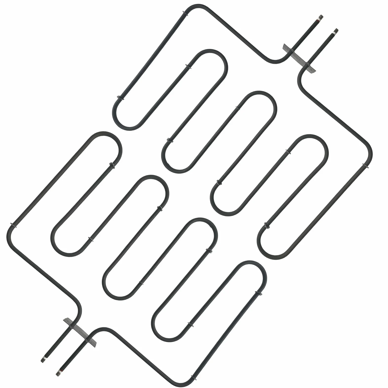 318254906 - Elemento calefactor de horno eléctrico de gas de 3400 W (2 piezas) apto para electrolux Kenmore Frigidaire Ranges eléctricas reemplaza 1259831 318254901 AP4298966 PS1992188