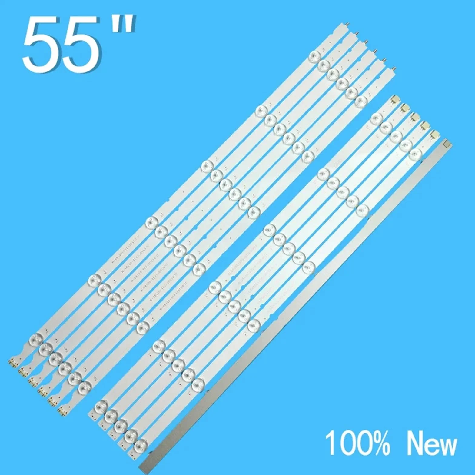 KANGH Tira de retroiluminación LED Compatible for 55UK6100PTA 55UJ632 55UJ630Y 55UJ634V 55UJ634V-ZD JL.D550C1235-001BS-M