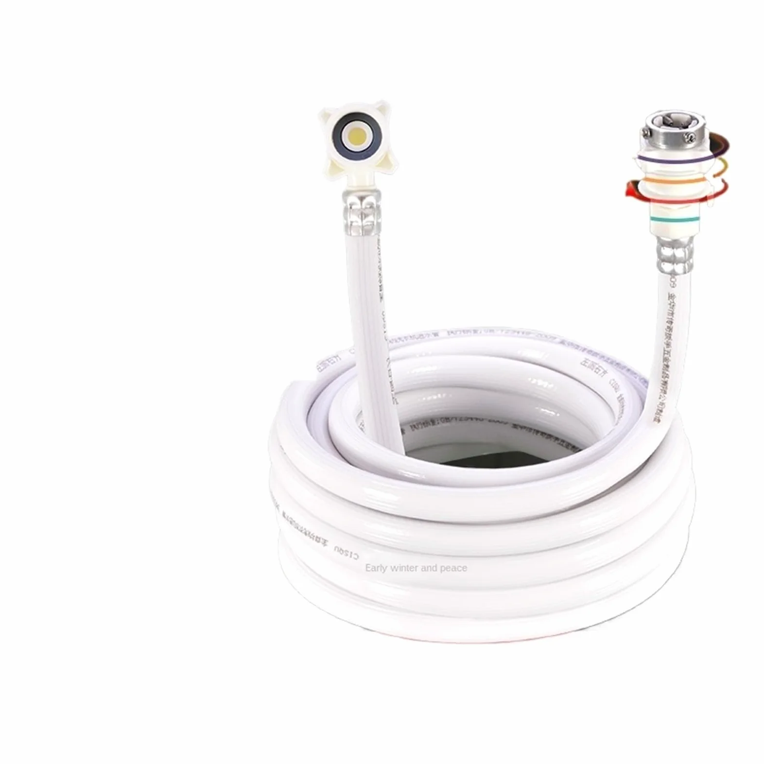 Tubo De Entrada De Lavadora Multifunción, Extensión De Rueda De Onda Automática, Accesorios De Mantenimiento De Manguera De Entrada De Agua(6 m)