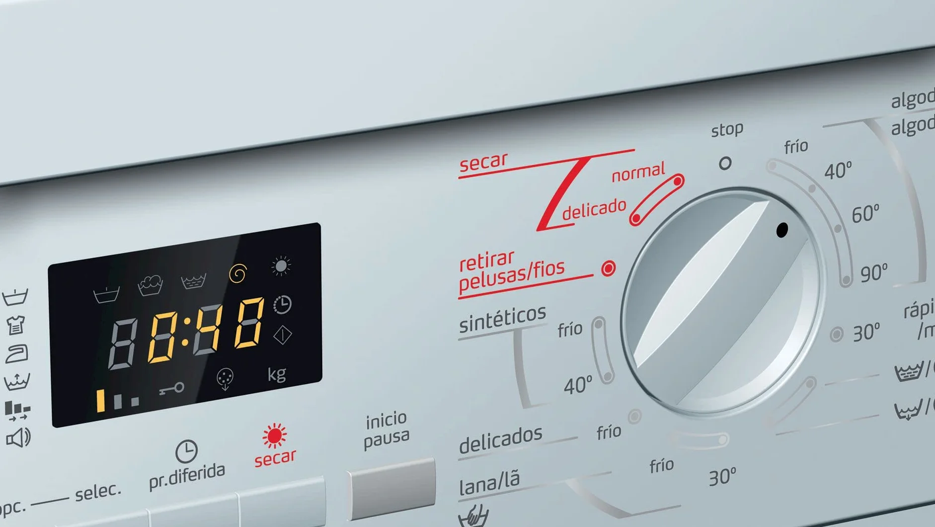 Balay - Lavadora-secadora, 7/4 kg, 1200 rpm, Función fin diferido hasta 24h, Blanco, 3TW773B