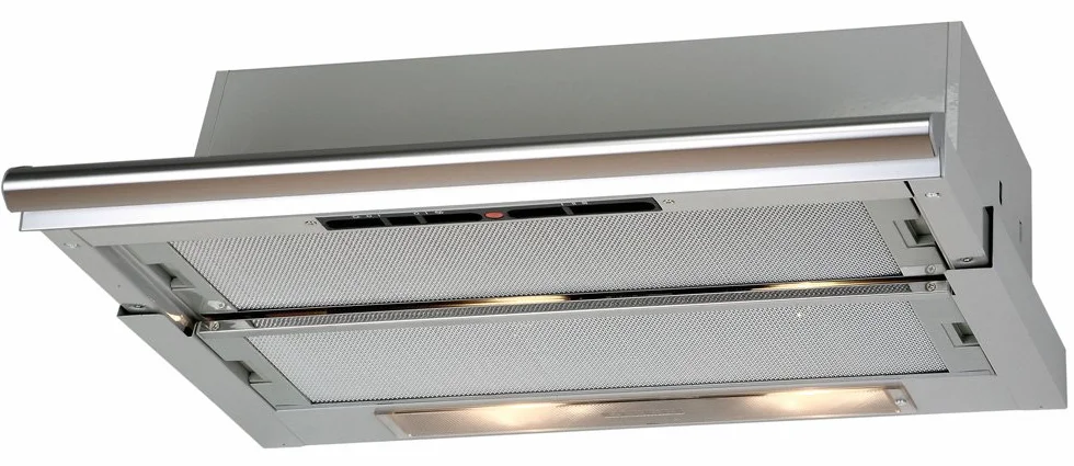 CATA TF5260 - Campana telescópica con 3 velocidades, acabado inoxidable, clase de eficiencia energética F