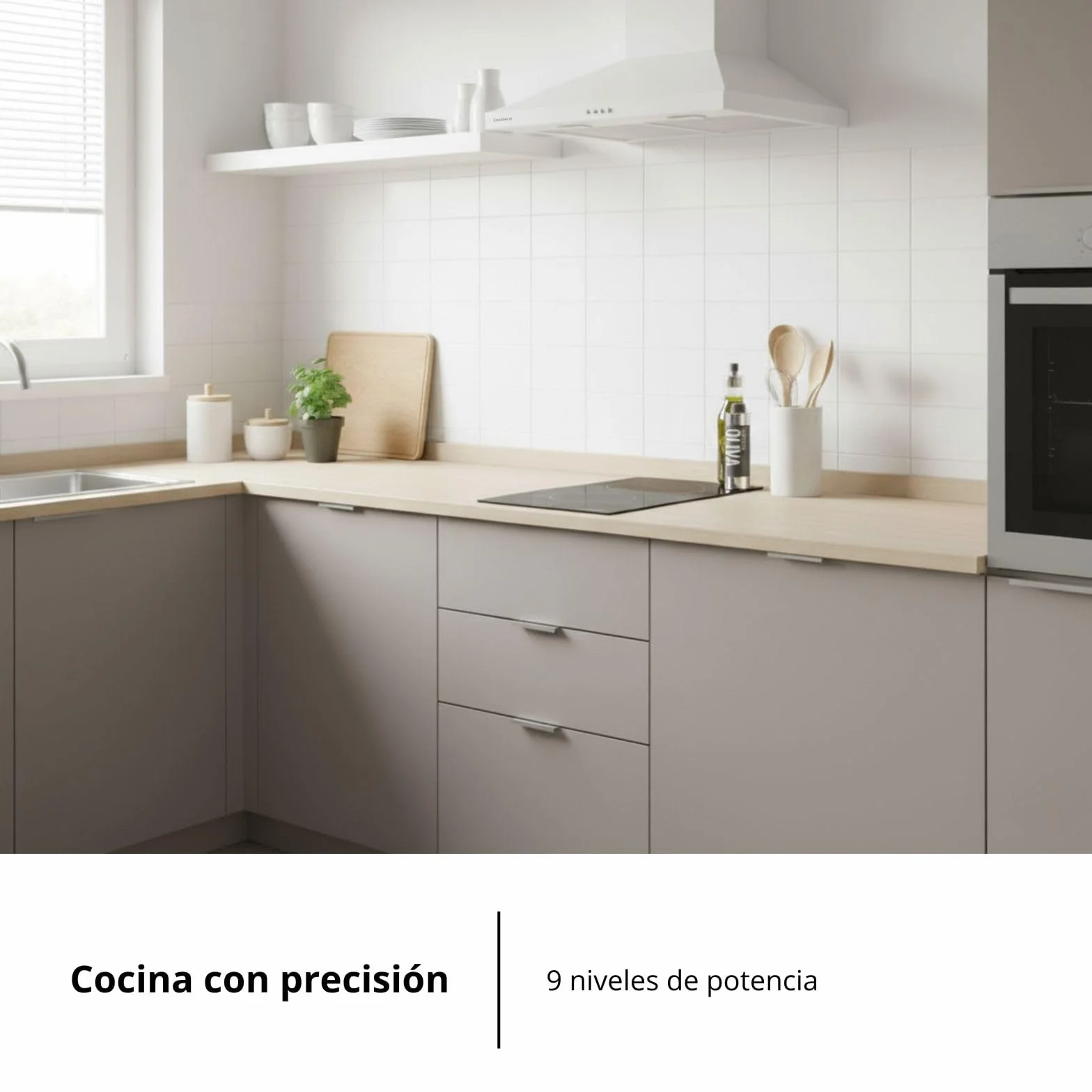 Corberó Placa Vitrocerámica 2 Zonas CCVGD25BF 2900W Control Táctil Negro