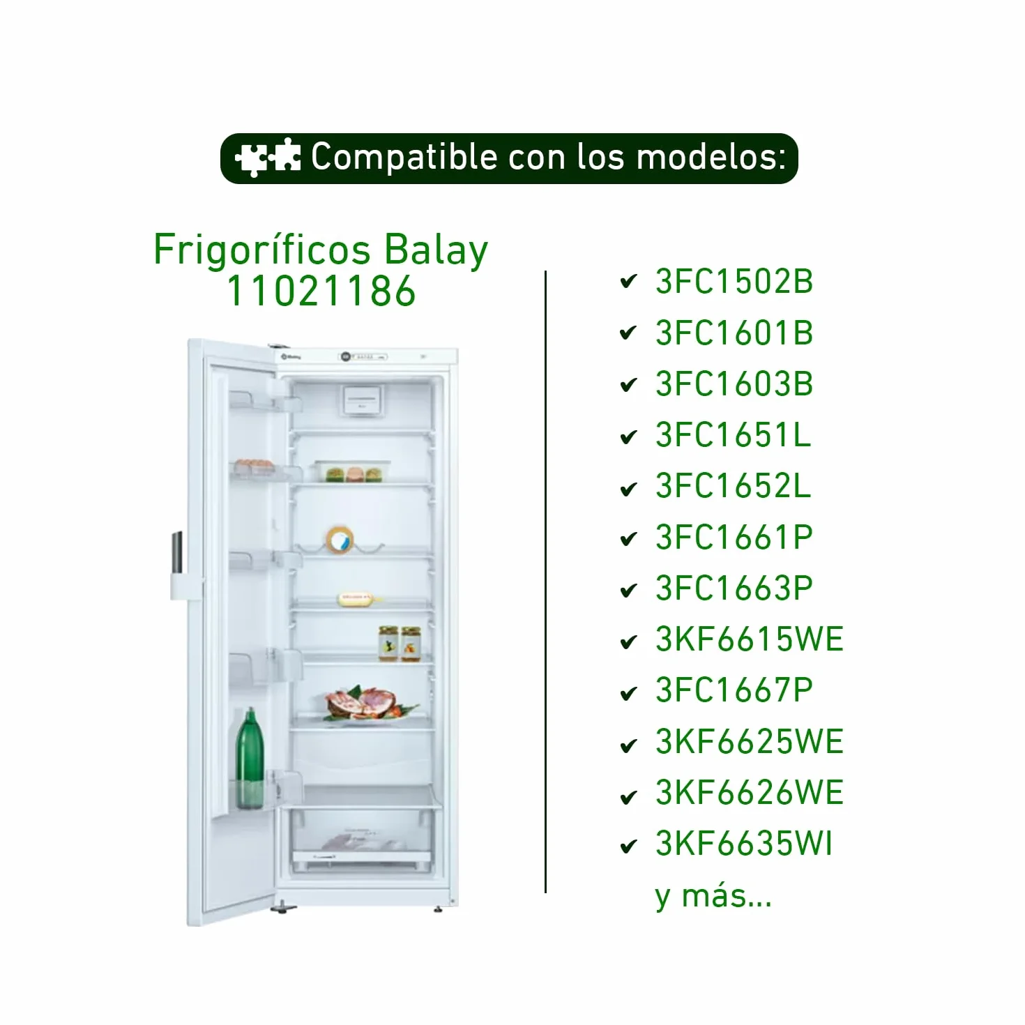 Bandeja botellero inferior de nevera/frigorífico compatible con frigorifico Balay 11021186 (original) REVISAR MODELOS EN DESCRIPCION Y MEDIDAS EN LAS IMAGENES