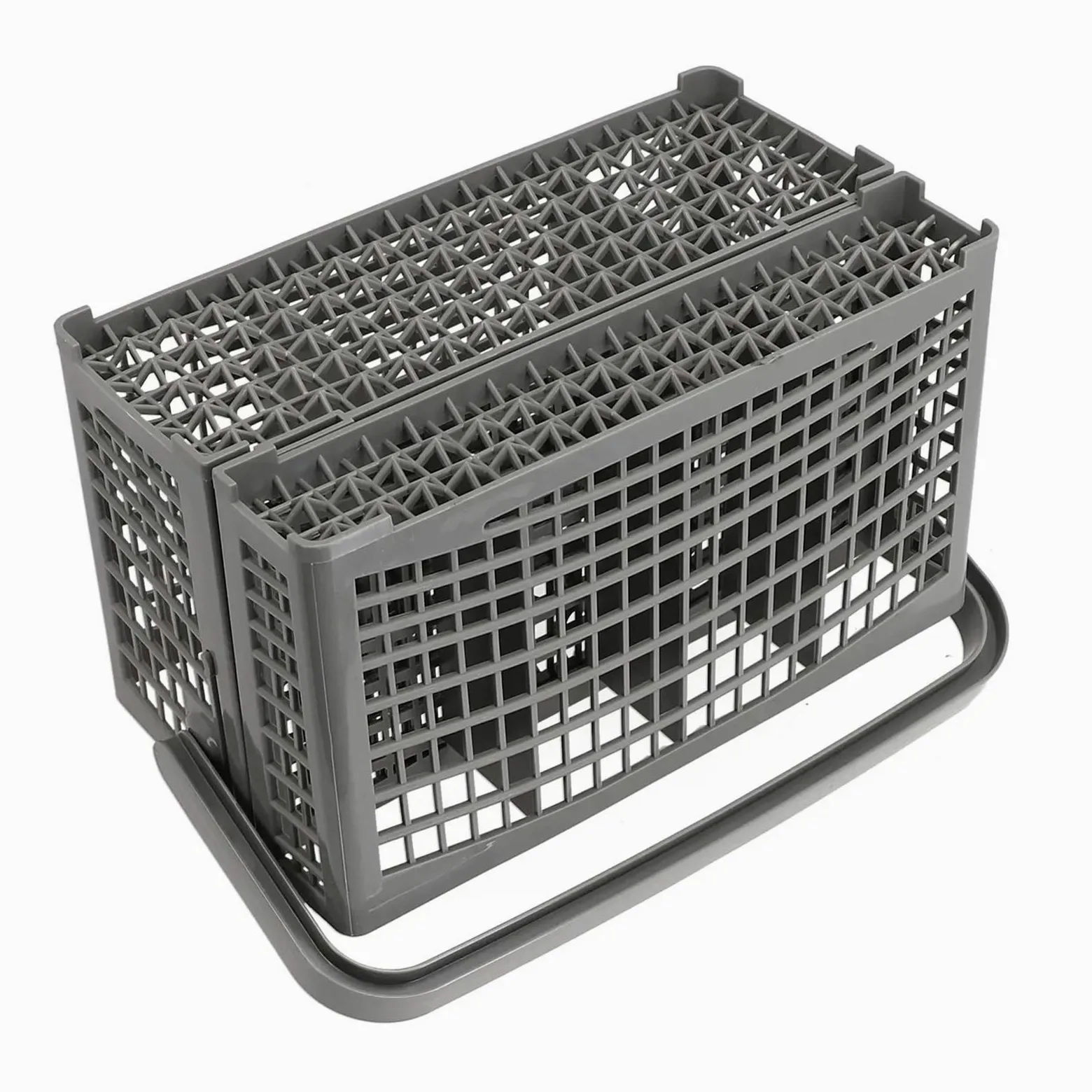 Cesta de cubiertos universal duradera de repuesto, se adapta a la mayoría de los lavavajillas, almacenamiento perfecto para organizar la cocina, solución de ahorro de espacio para un lavado eficiente