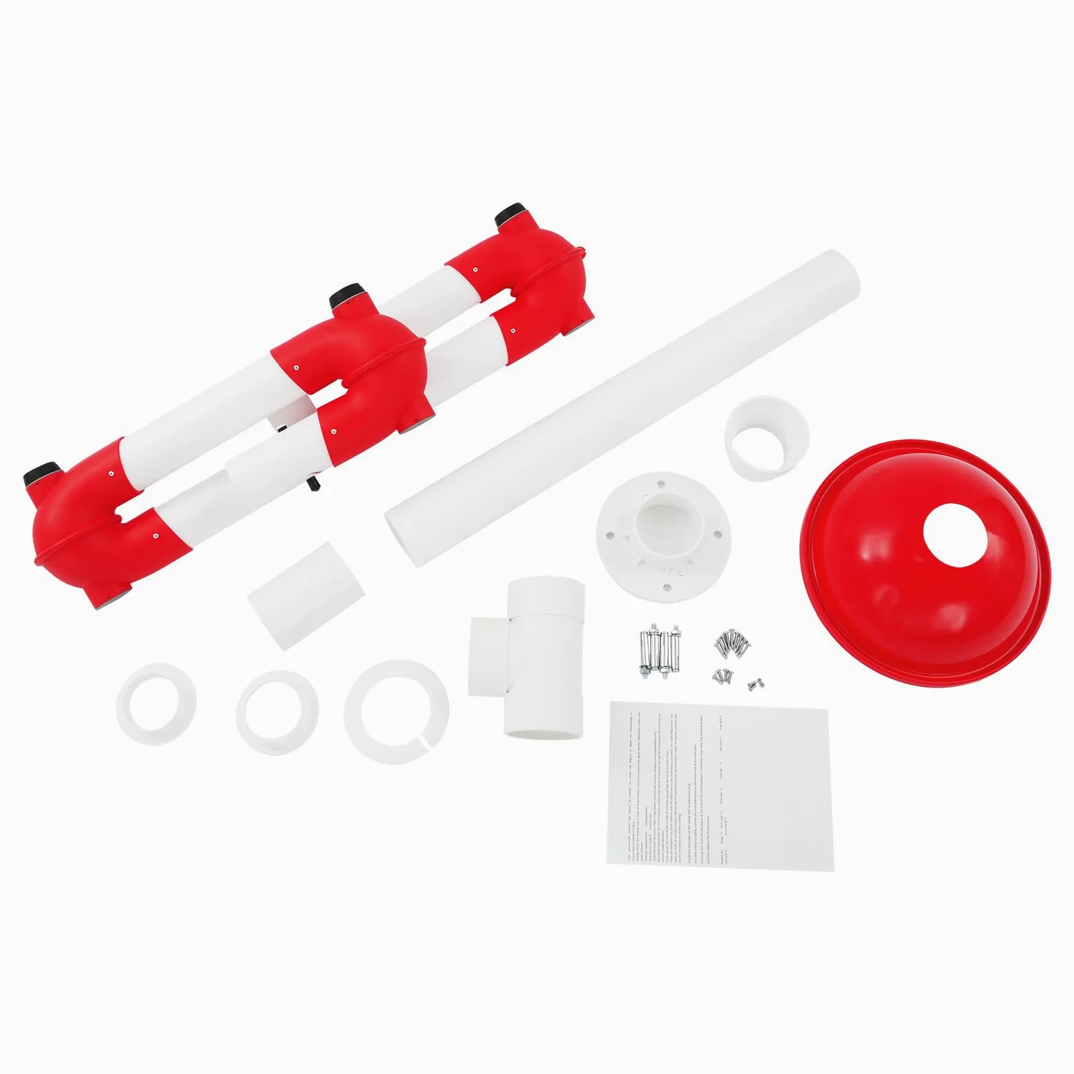 Campana Extractora de laboratorio universal con válvula ajustable,Campana de extracción giratoria 360° de polipropileno y aluminio con 375mm abertura de campana,para la ventilación de gases de escape