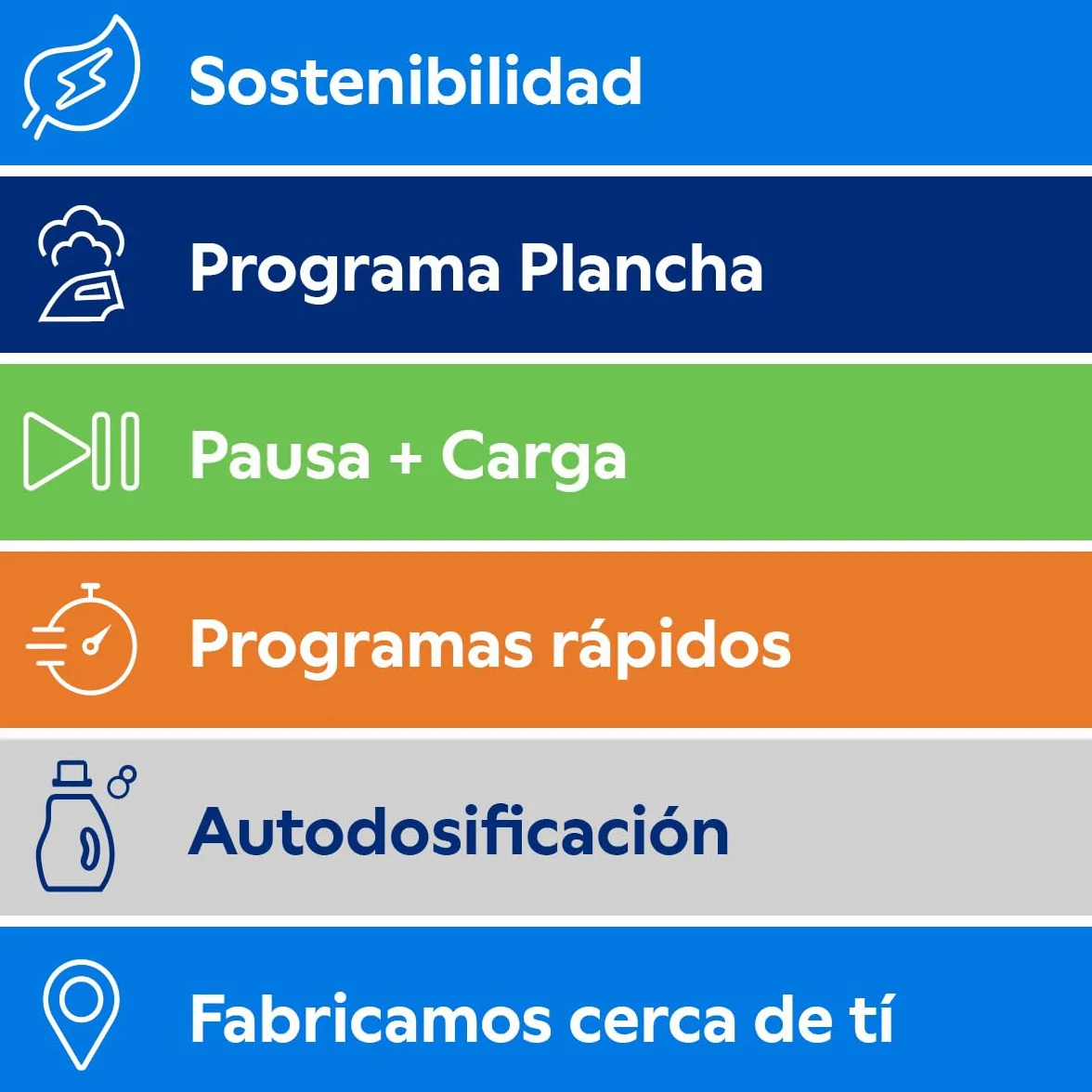 Balay - Lavadora, Libre Instalación, 10 kg, AutoDosificación, Programas Super Rápido y Rápido/mix, Programa plancha, Silenciosa, Home Connect, acero mate antihuellas, 3TS3104XH