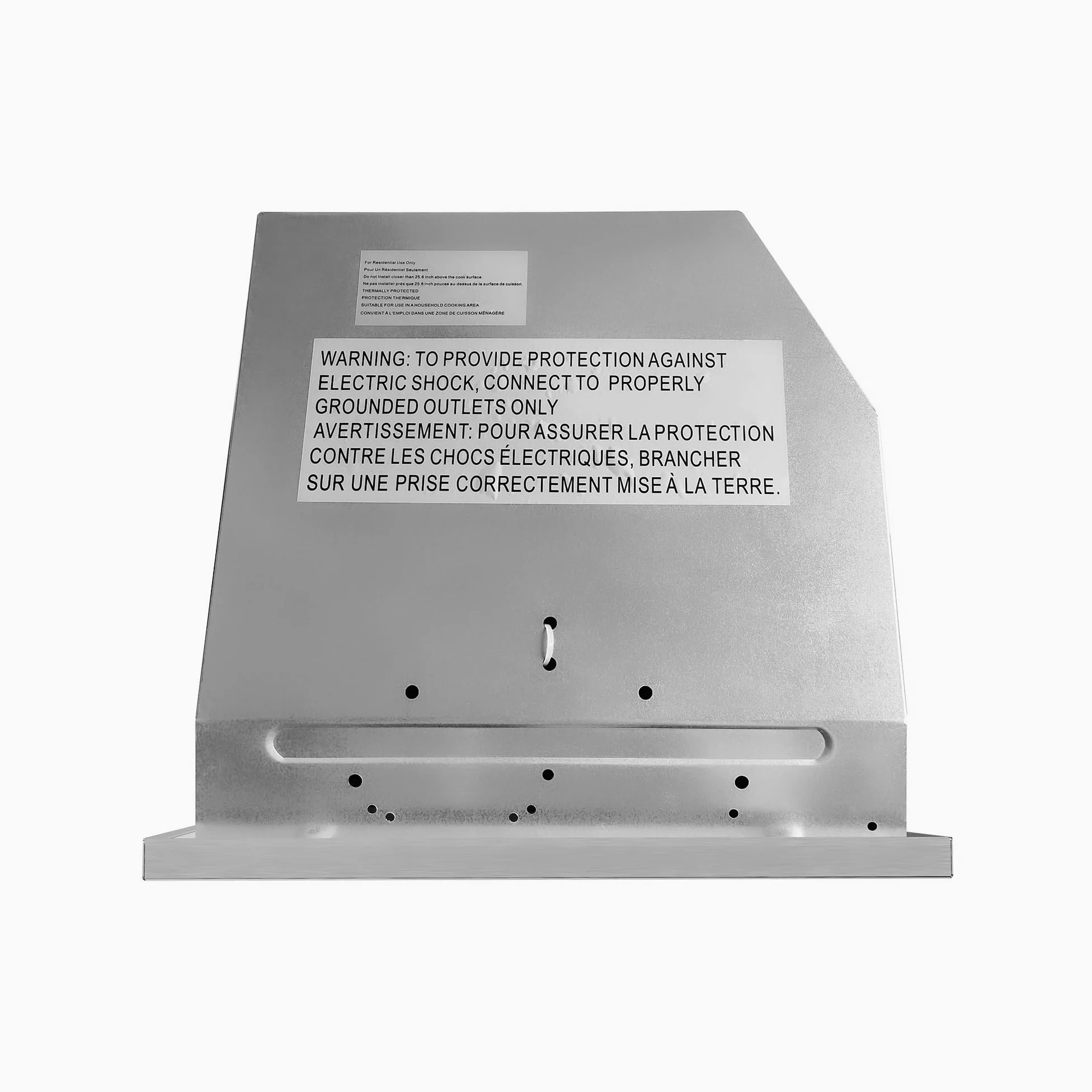 COSMO COS-30IRHS - Campana extractora Lumin Collection 380 CFM con conductos, controles táctiles, luces LED, acero inoxidable