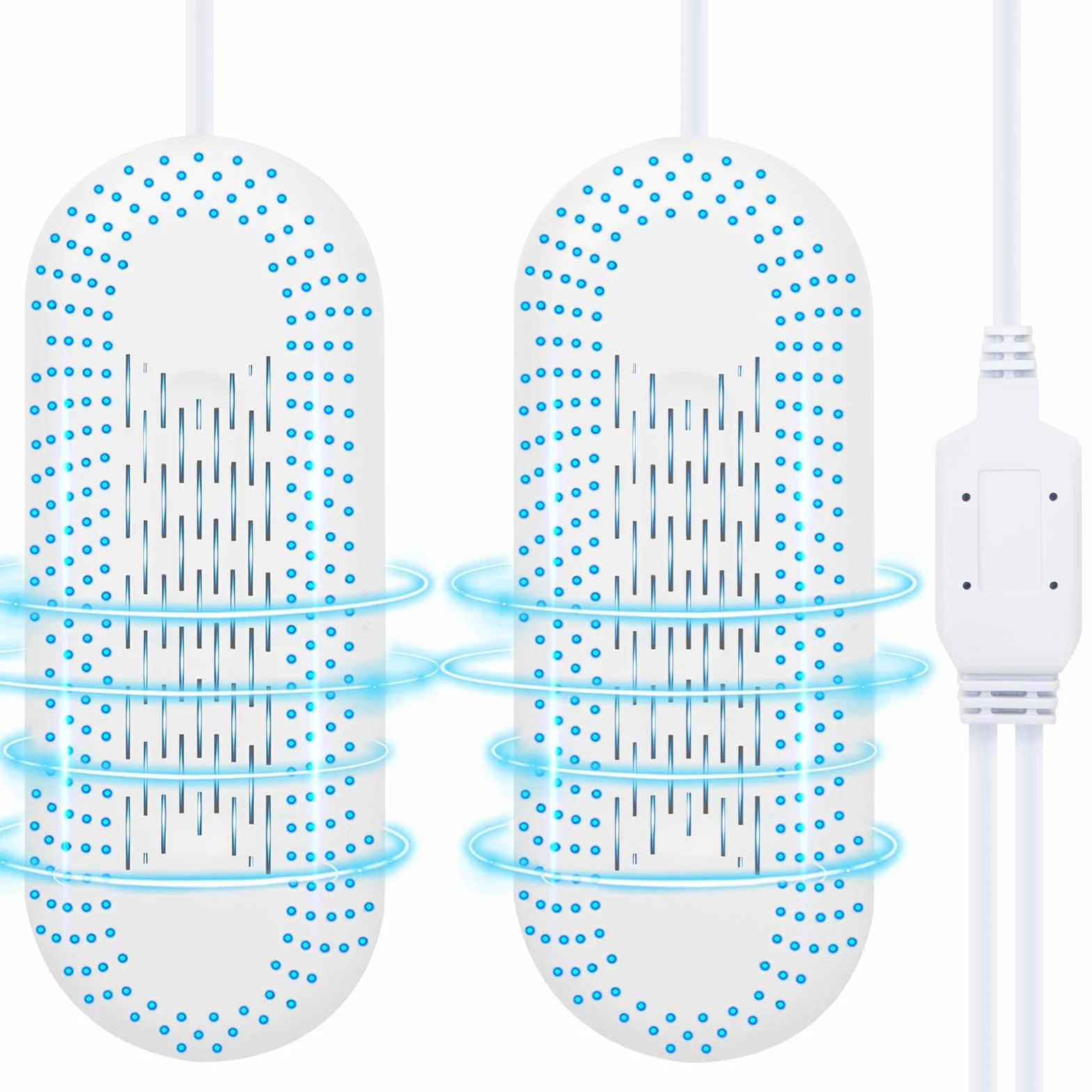 Secador de Zapatos Eléctrico - Secador de Zapatos Eléctrico Portátil 360ª Secado con enchufe europeo, secador de zapatos botas de fútbol para zapatos, guantes, calcetines, botas de esquí