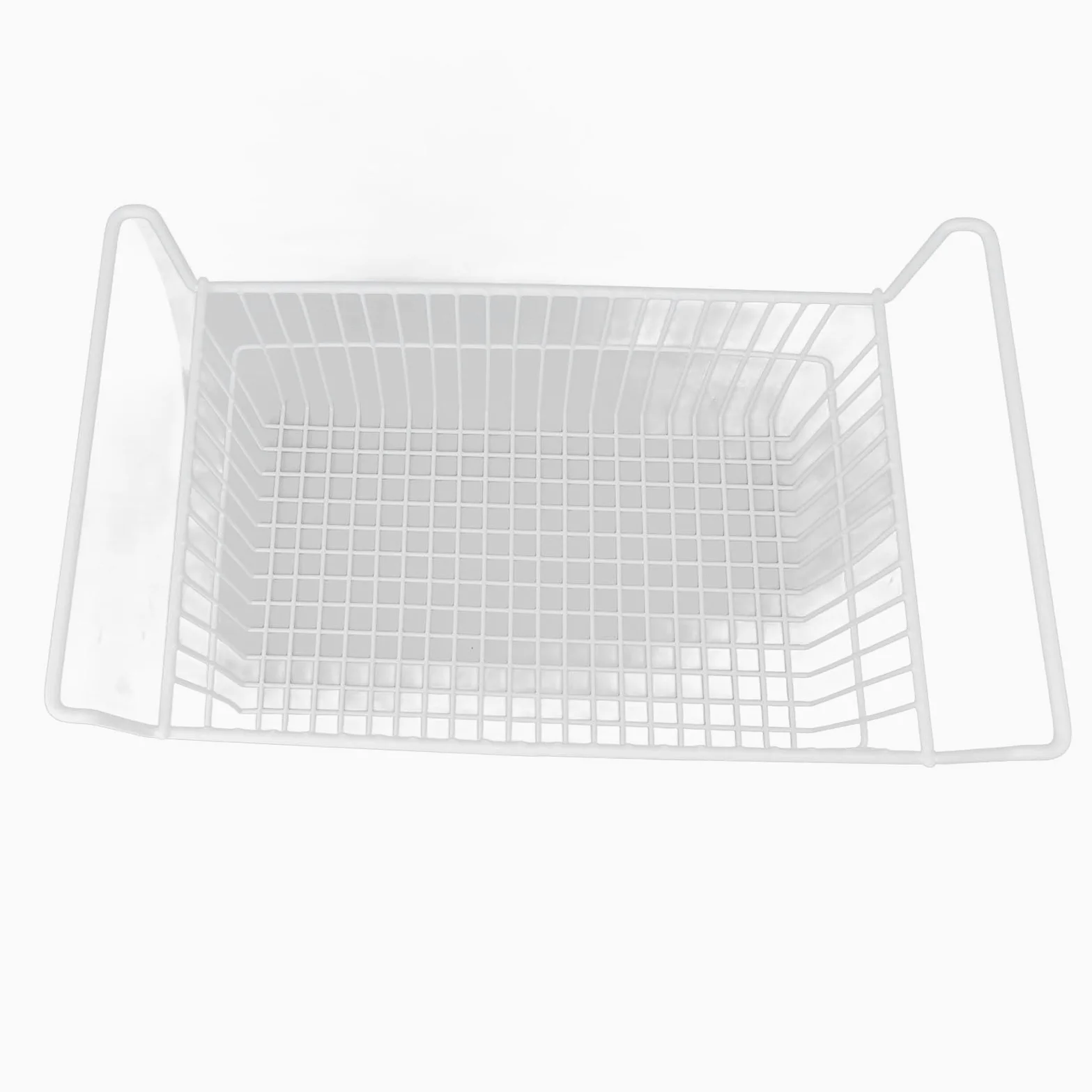 Cestas Organizadoras para Congelador, 2 uds., Cestas para Congelador Horizontal, Cesta de Alambre de Metal de Gran Capacidad para Congelador con (Largo 63 cm x ancho 27 cm x alto