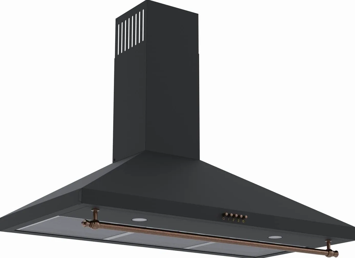 SOLTHERMIC PACK 4 EN 1 NEGRO RUSTICO ACABADOS DORADOS/CAMPANA DECORATIVA H90PR 90 CM, ENCIMERA DE GAS 90 CM BL041, HORNO Y COMBI 20 FCR188N 1,88 CM alto x 55 de ancho y 220L