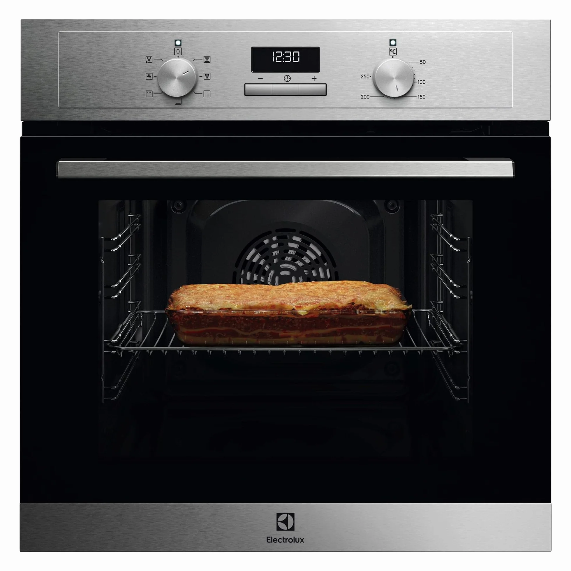 Electrolux EOH3H00BX Horno Integrable Multifunción 7 Funciones Gran Capacidad Display LED Blanco