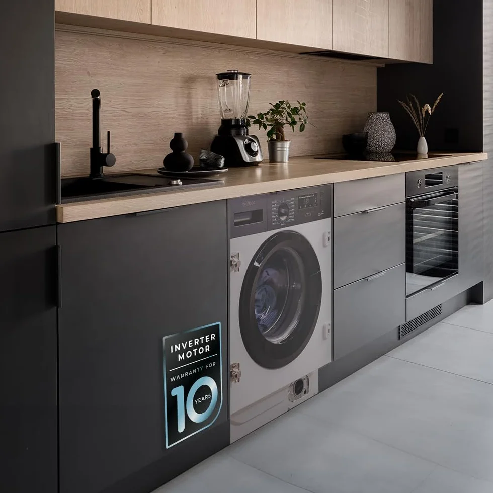 Cecotec Lavadora Integrable Bolero DressCode 940 BI 9kg 1400RPM Inverter A+++