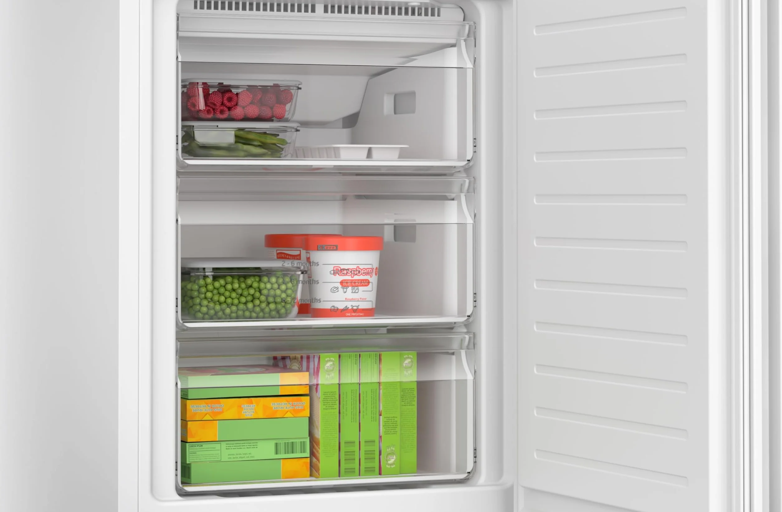 Balay - Frigorífico combinado, NoFrost, Cajón ExtraFresh y ExtraCold, Blanco, 3KFE553WI