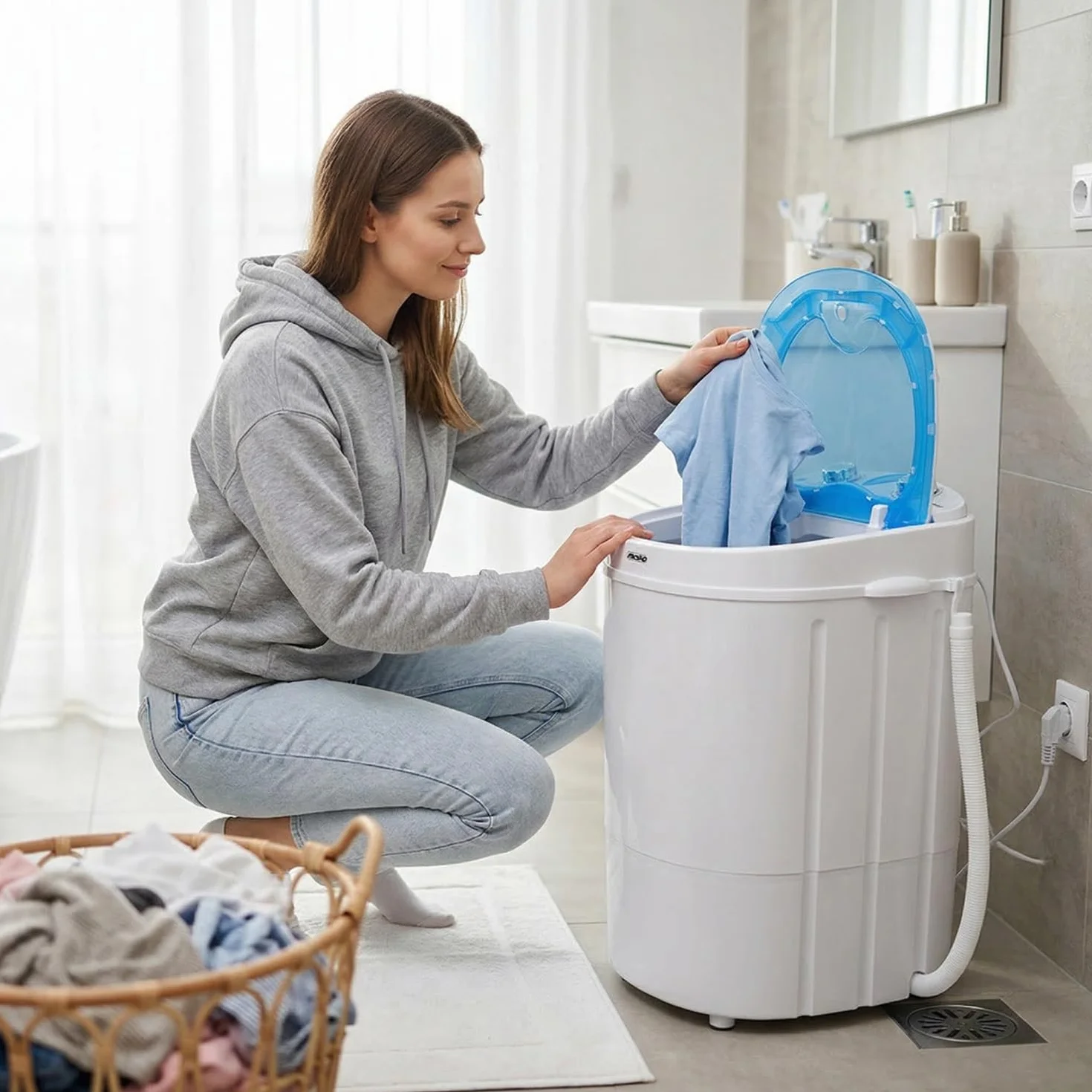 Mesko MS 8053 Lavadora Centrífuga 400W 580W 3 kg