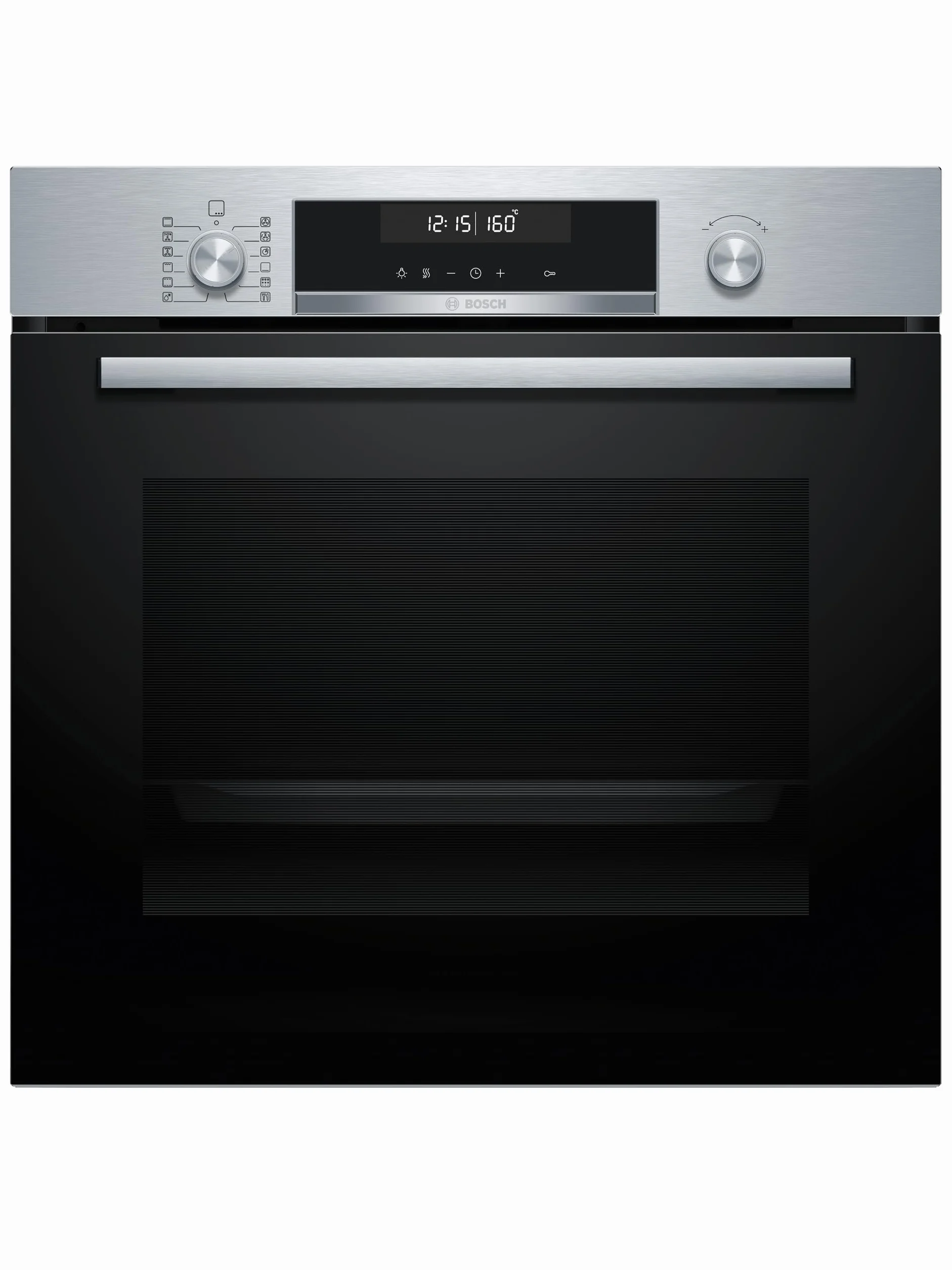 Bosch Horno Multifunción Pirolítico Serie 6 60 cm AirFry 3D Hotair Acero HBG578ES3