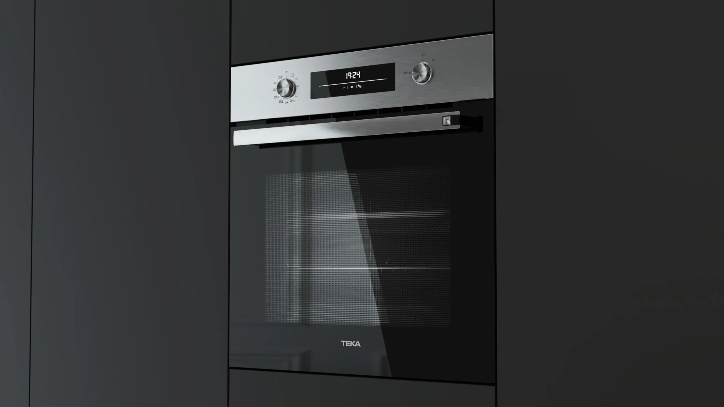 TEKA Horno Pirolítico Multifunción 60cm con AirFry, 9 Funciones, HydroClean, Modelo NEO HSB 6466 P
