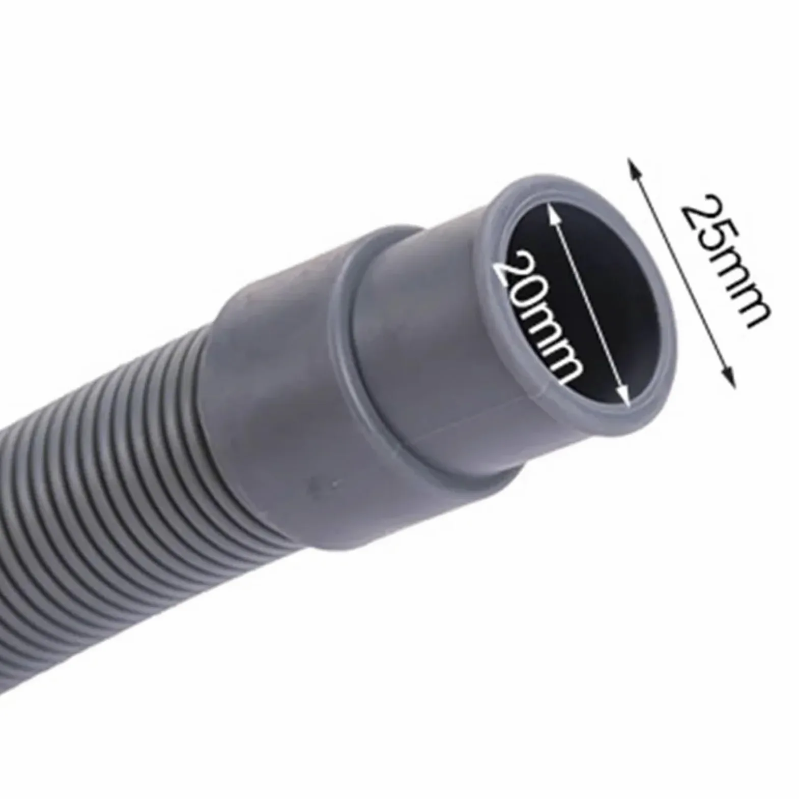 Manguera para lavadora ， Manguera de lavadora Manguera de desagüe universal for lavadora y lavavajillas Tubo de extensión Kit de tubo de extensión de manguera de desagüe for lavadora gris(Grey)