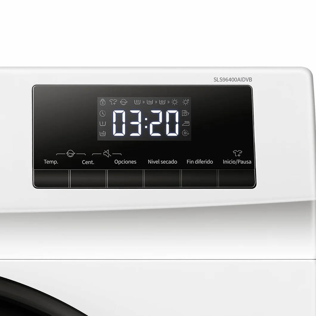 Svan Lavadora Secadora Condensación 9Kg Carga Frontal Blanco 1750W 1400rpm Motor Inverter