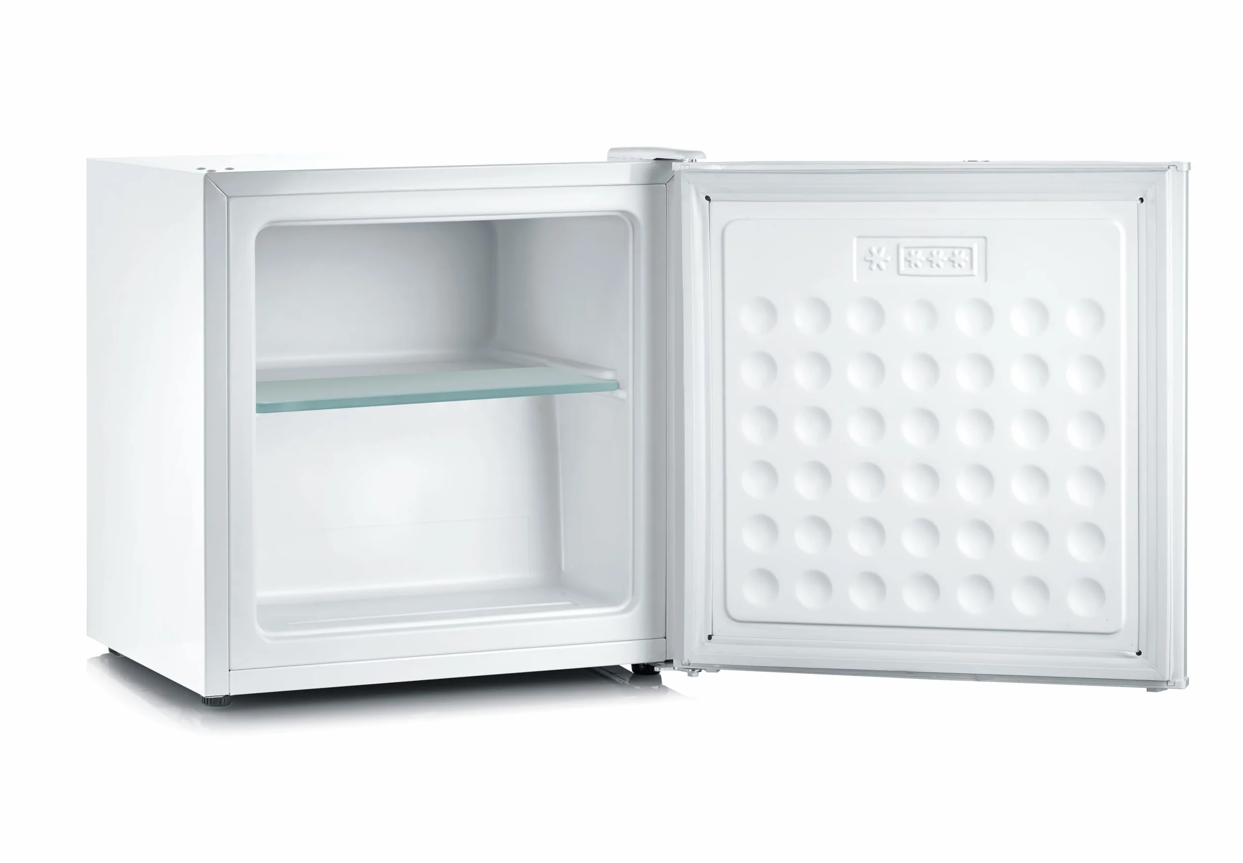 Severin Mini Congelador 32L Bisagra Puerta Intercambiable Estante Cristal Blanco