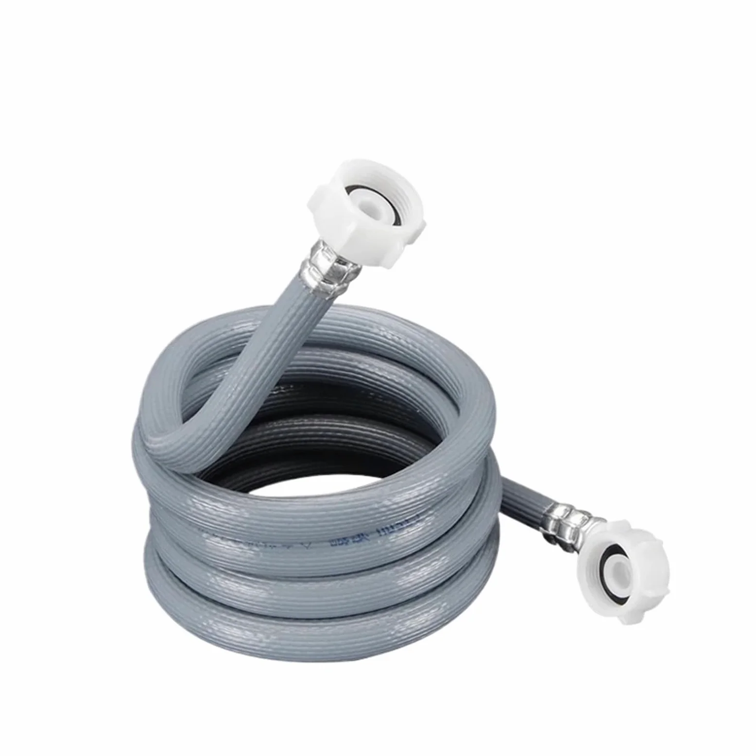 Manguera De Lavadora De PVC De 0,6 M-8 M Con Codo De 90 Grados, Con Conector De 3/4 De Pulgada, Manguera De Suministro For Entrada De Agua De Lavavajillas(8M)