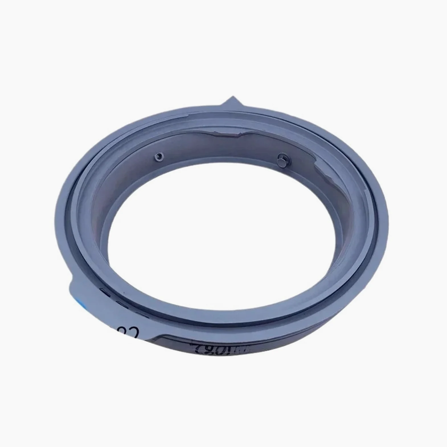 Anillo de sellado de puerta, Compatible con Midea 12638100001082 TG100-1422 WMIDG-3047 | Junta de piezas de arandela de goma de sellado de almohadilla de ventana de visualización de lavadora