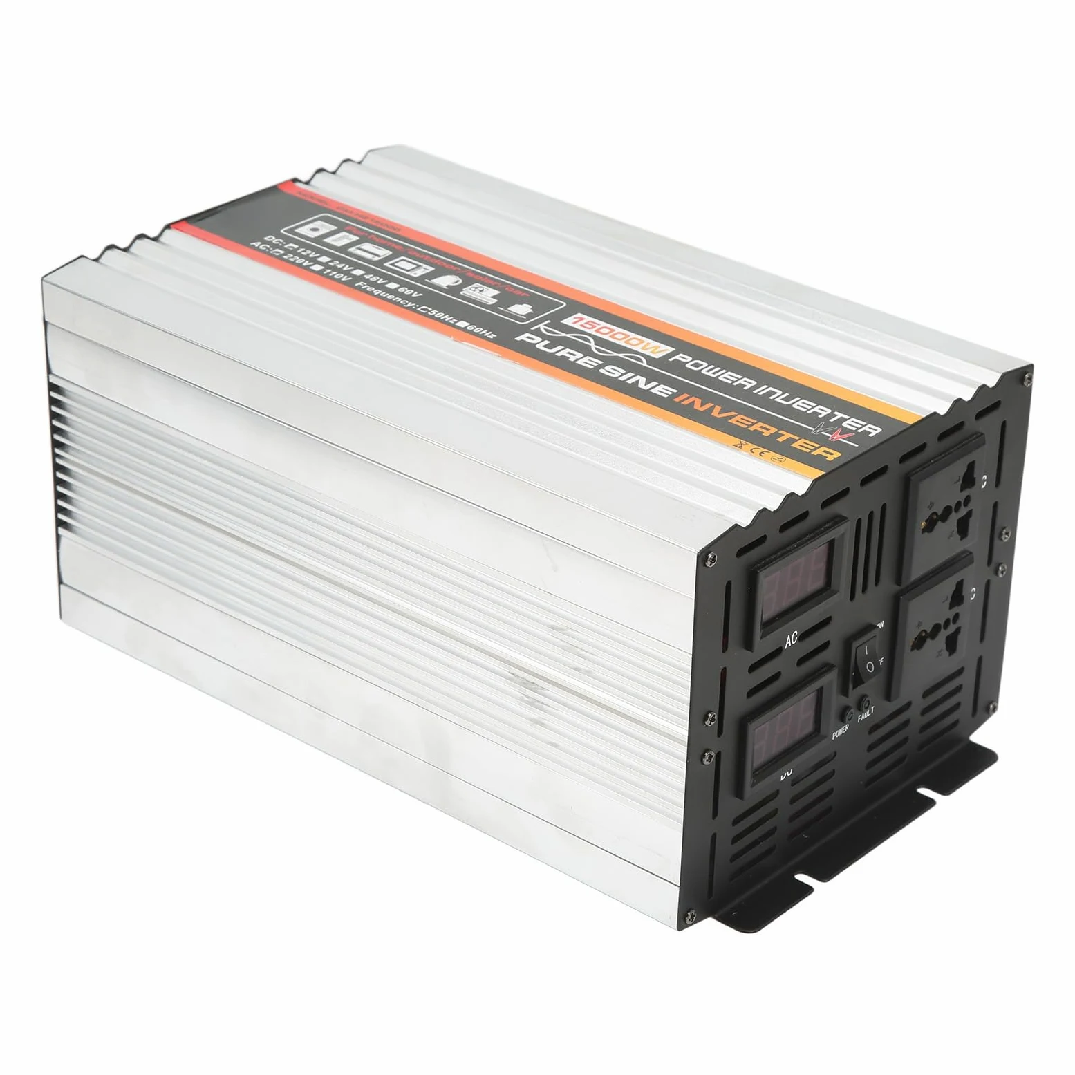 WINH Pantalla LED Inteligente para Refrigerador, Inversor de Onda Sinusoidal Pura, Control de Temperatura de Alta Conversión (DC12V)