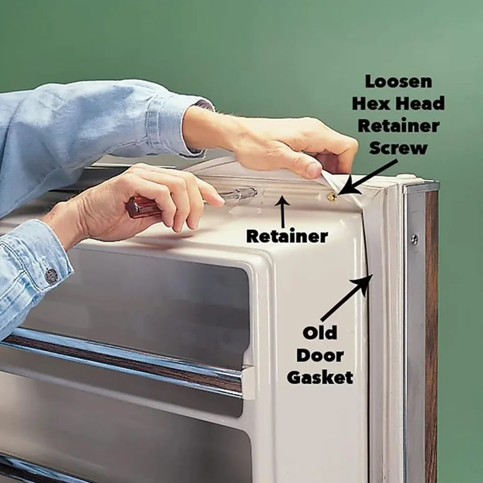 Sello Junta Magnética Universal de Goma para Puerta De Refrigerador Frigorífico Nevera Congelador,No Requiere Corte