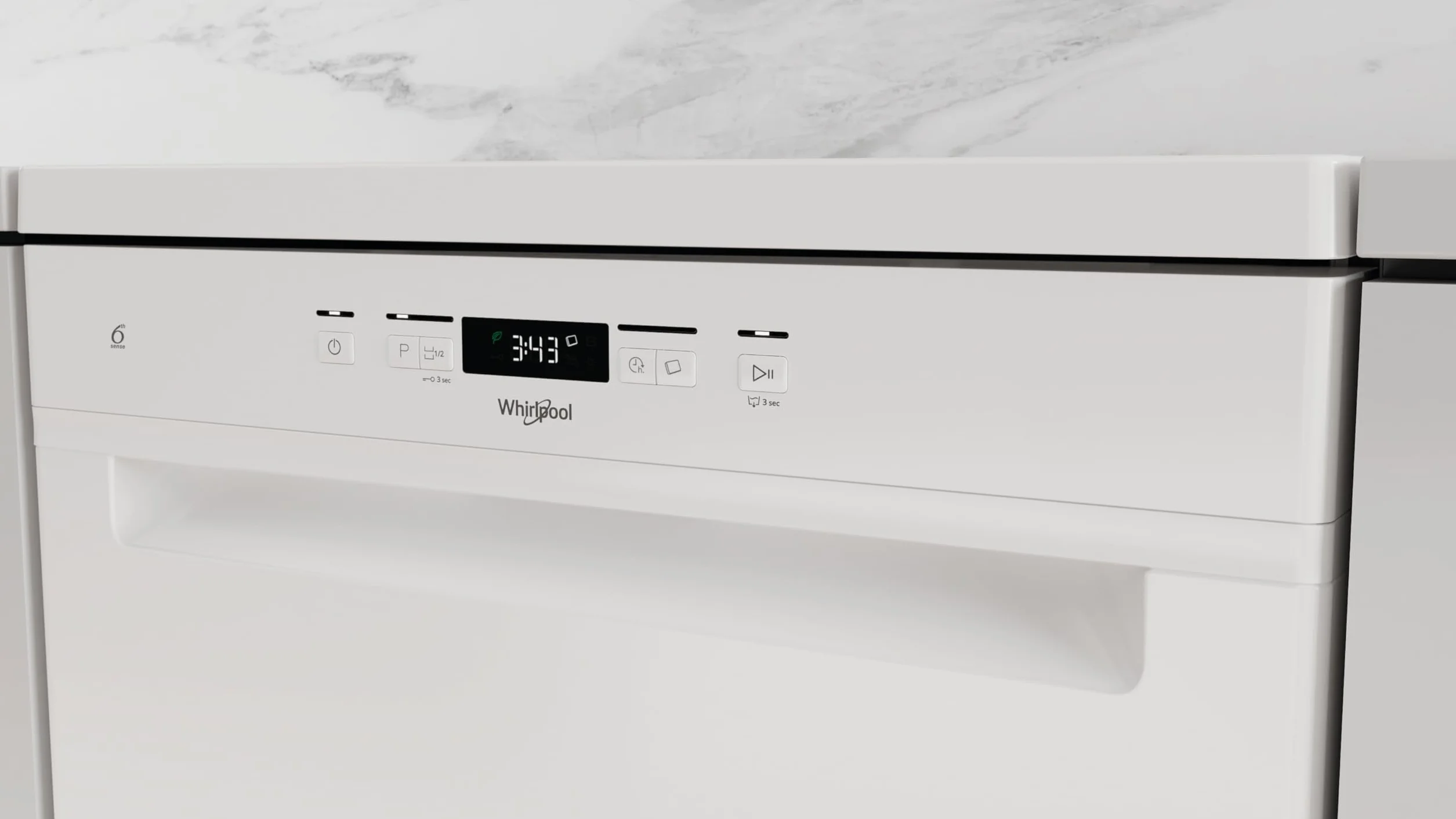 Whirlpool W2F HD624 Lavavajillas Libre Instalación 60 cm Blanco