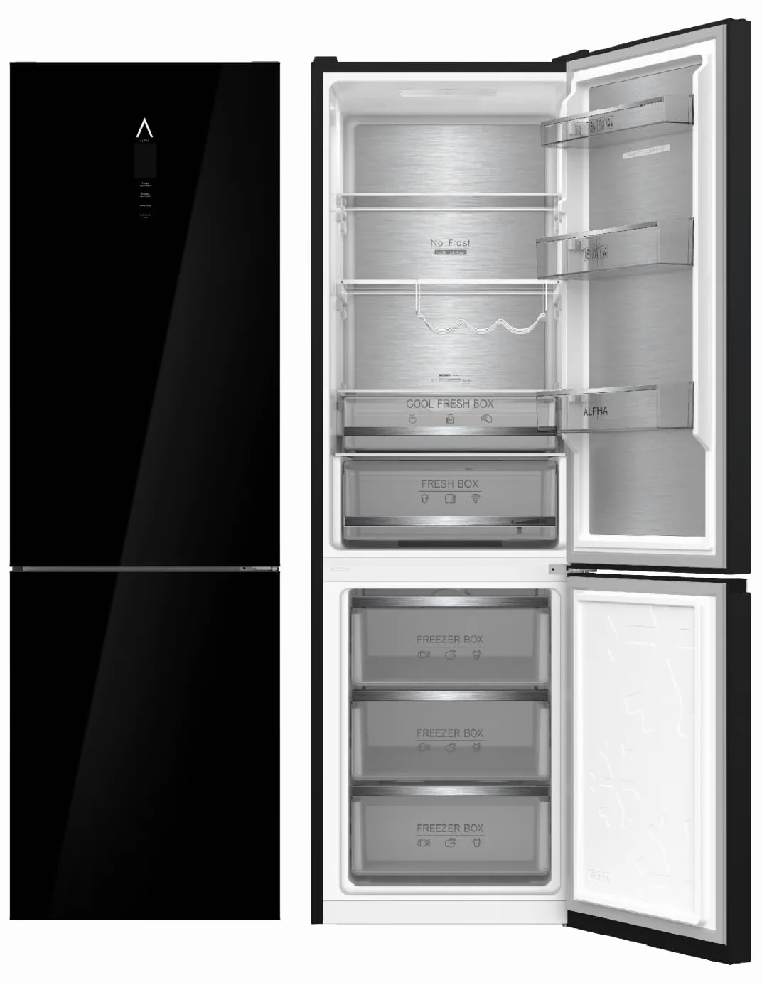 ALPHA Frigorífico Combi Pegasus Elite Pro-195 | No Frost