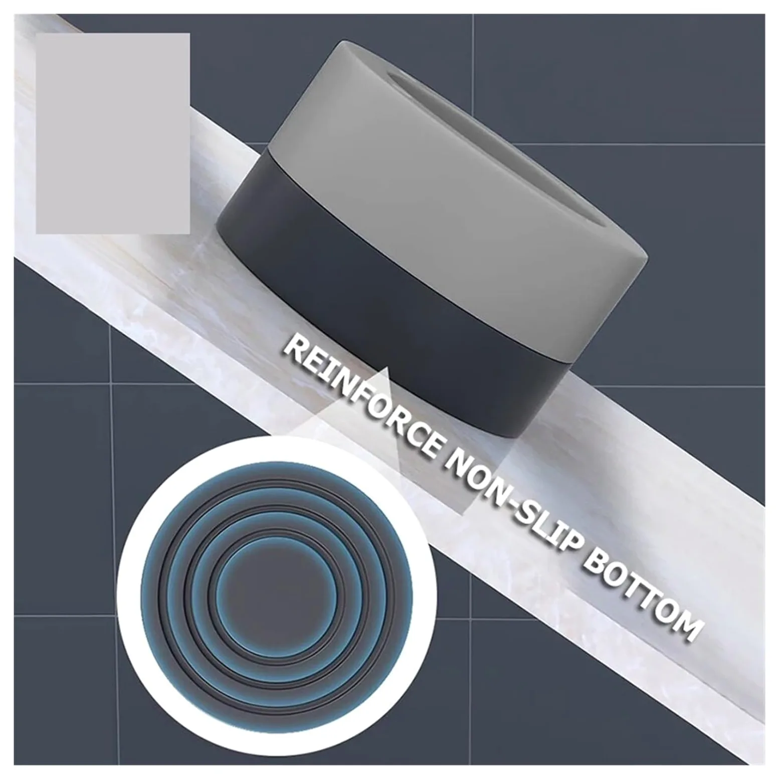 Base Lavadora 4 almohadillas antivibración for pies de lavadora, kit universal rodillos antideslizantes for elevación muebles(4pcs Blue 85mm)