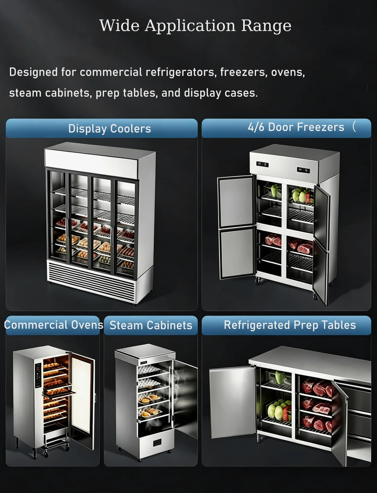 Estante Congelador Acero Inox 304 for Refrigerador Comercial | Estante de acero inoxidable for congeladores, vitrinas y cámaras refrigeradas comerciales.(20.9x20.9in/53x53cm)