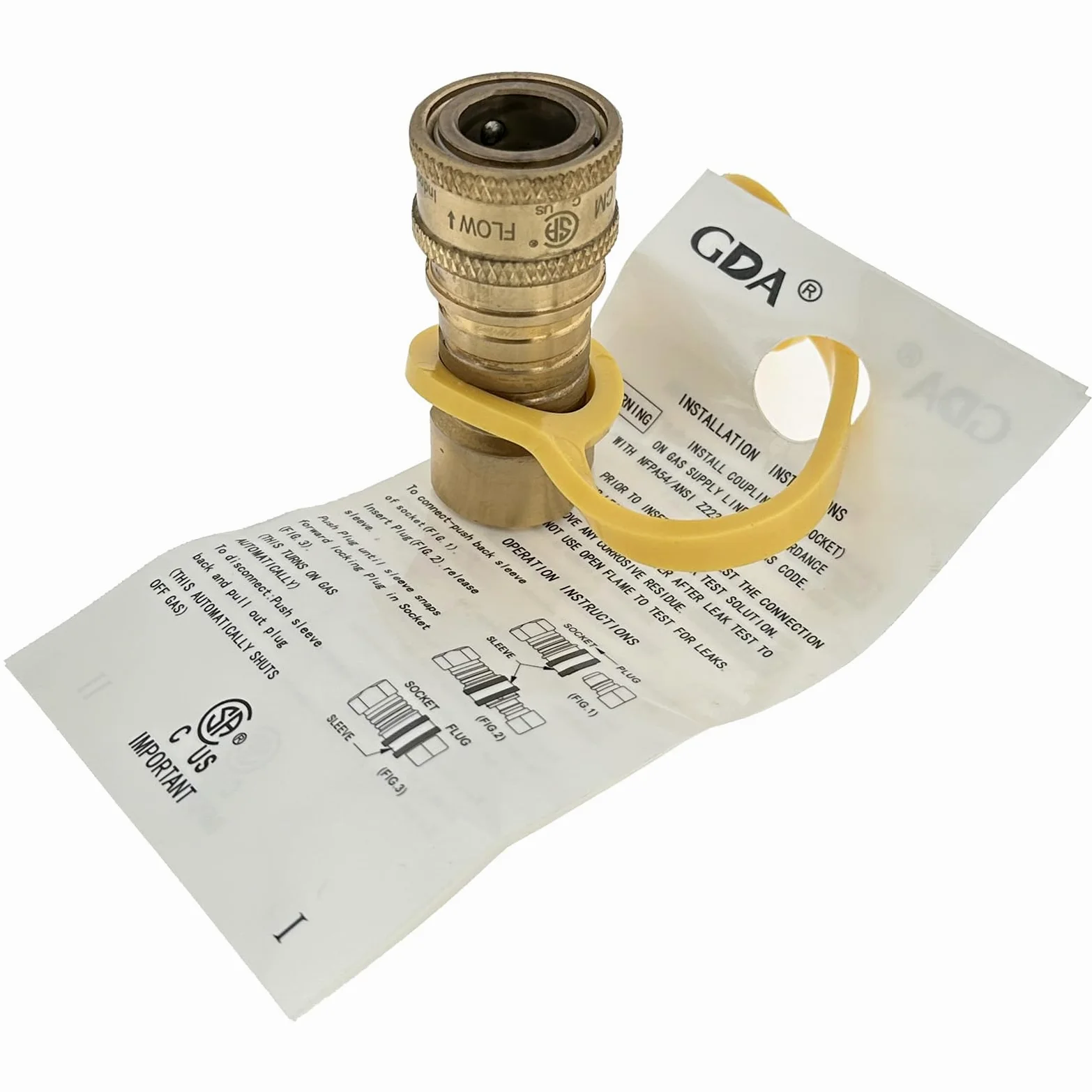 Manguera de gas natural de 3/8 pulgadas de diámetro interior con conexión rápida, línea de gas natural para parrilla, horno de pizza, calentador y más aparatos de baja presión, certificado CSA