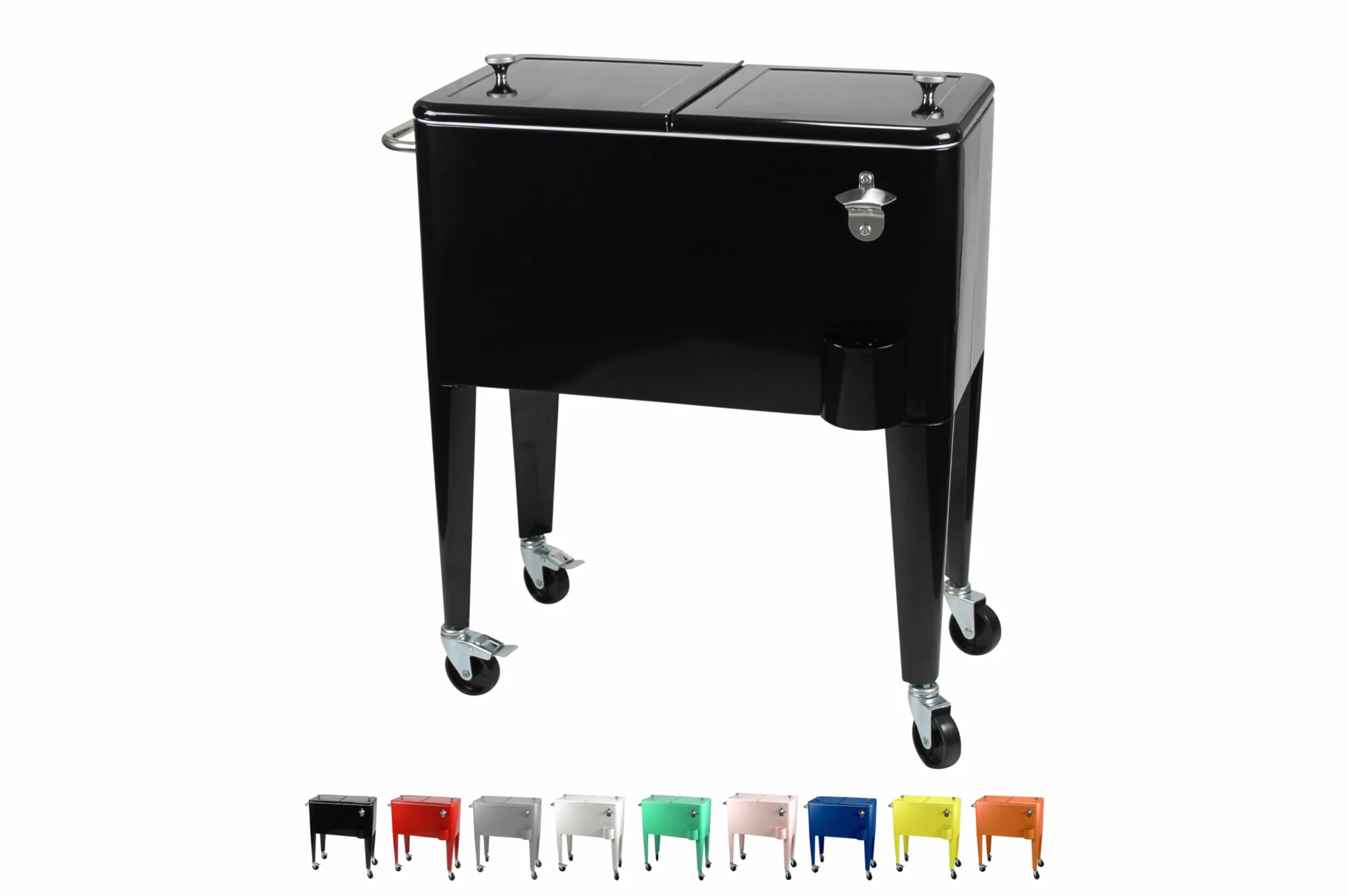 Kailua Cooler - Nevera Americana, Carro refrigerador, Enfriador de Bebidas
