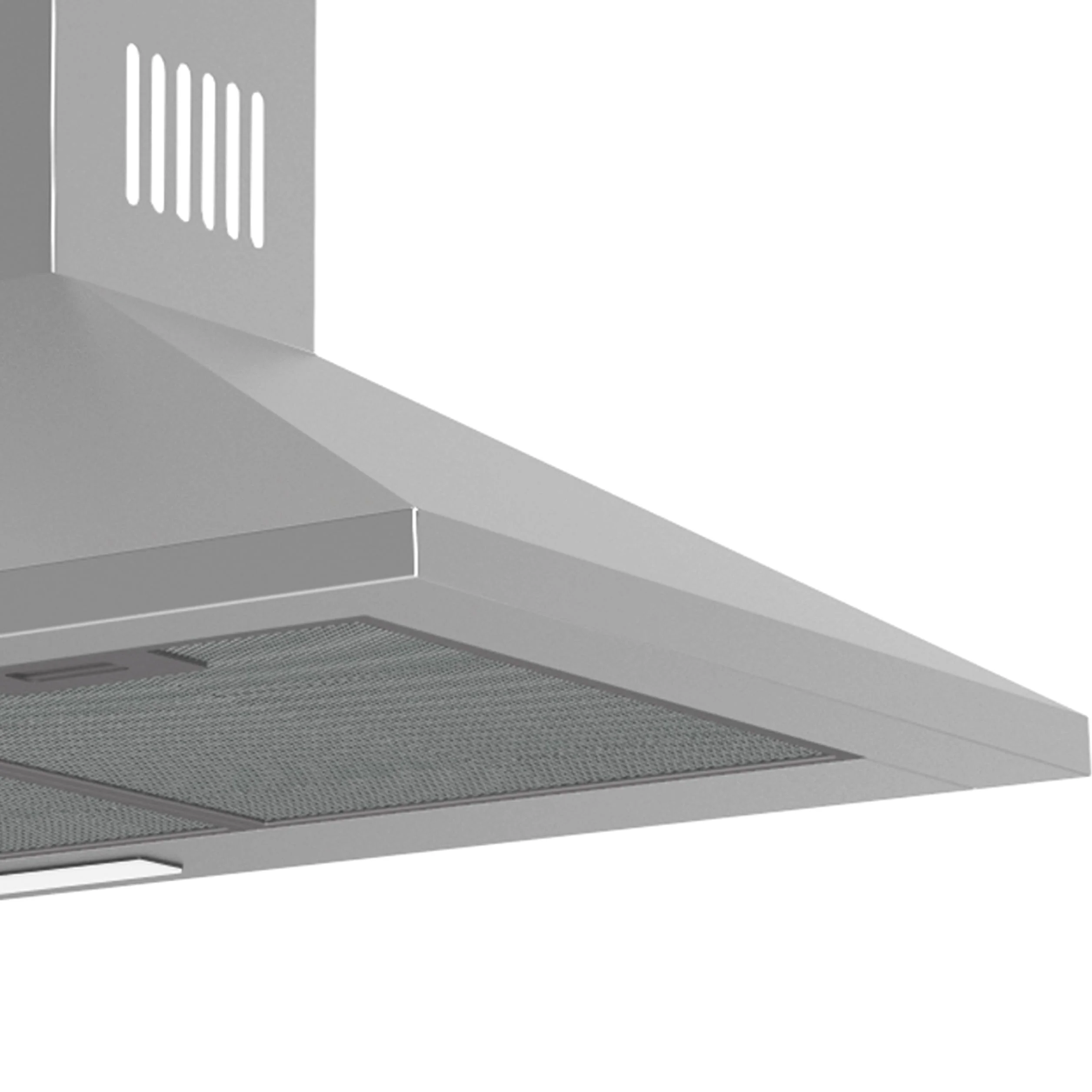 Cata Campana Extractora VZX 9000 X/A Campana de Pared Decorativo 90 cm Capacidad de Extracción de 510m3/h 3 niveles de Potencia Acabado en Acero Inoxidable