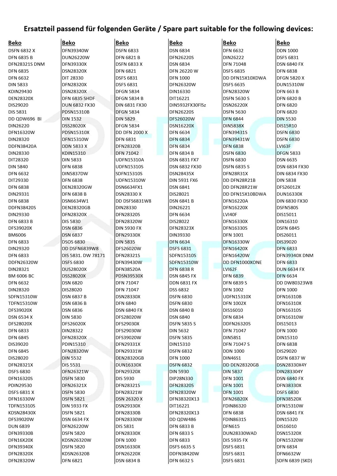 DL-pro Bomba de circulación para Beko Arcelik 1783900300 bomba para lavavajillas lavavajillas lavavajillas