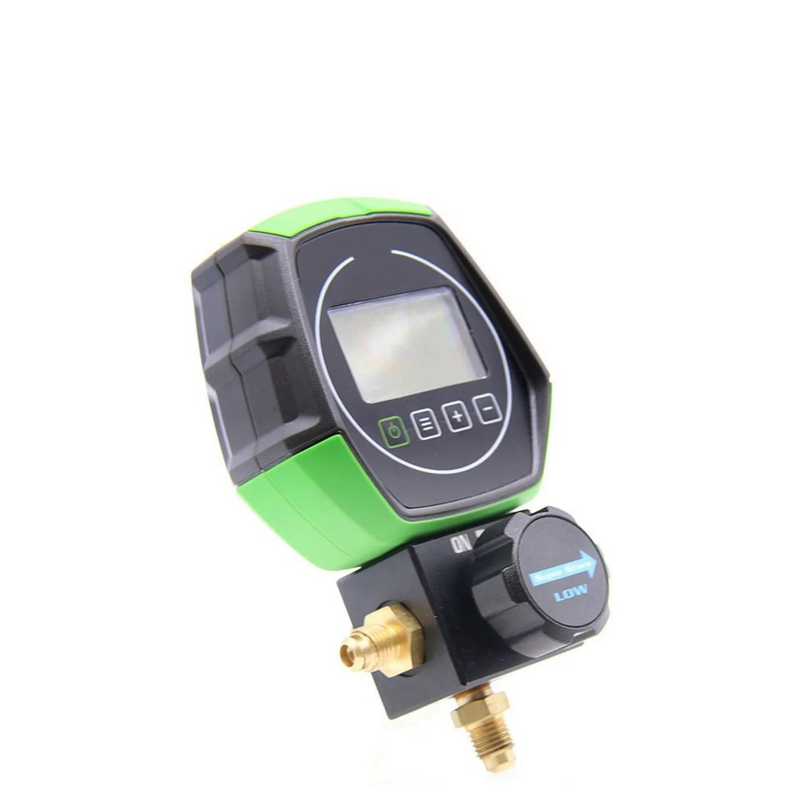Digital Manifold Gauge Refrigeration Al vacío Temperatura Temperatura Tester Dignostic Herramienta for 90 Tipos Refrigerantes(Single dial)