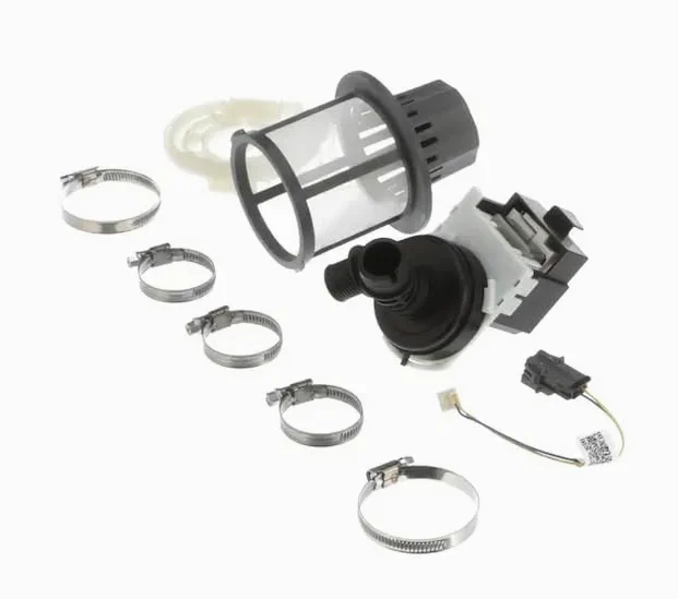 WD19X25187 - Kit de bomba de drenaje de una sola velocidad compatible con lavavajillas GE, Budora - WD35X10384, WD35X20878, WD26X10060, WD26X20423