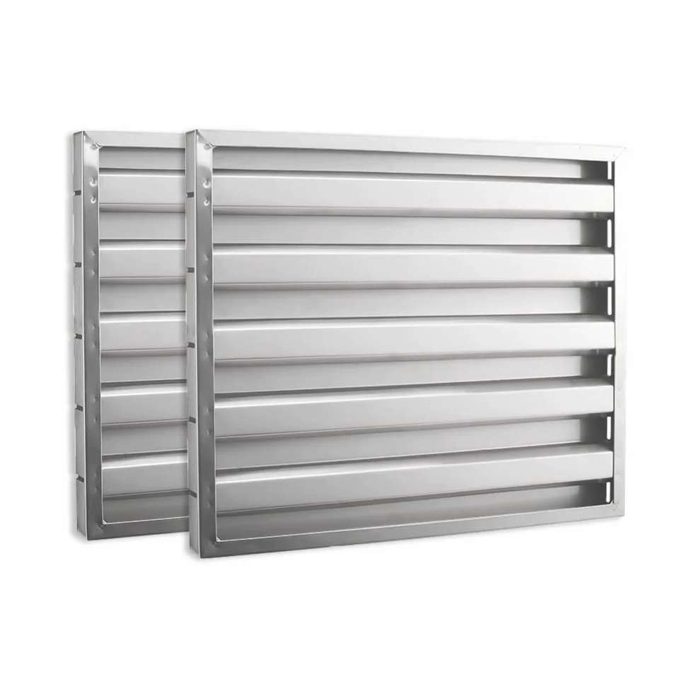 Filtro de Grasa Universales para Campana Extractora de Cocina para Restaurante uso comercial 500 x 500 mm Acero Inoxidable (2 Unidades,50cm*50cm)