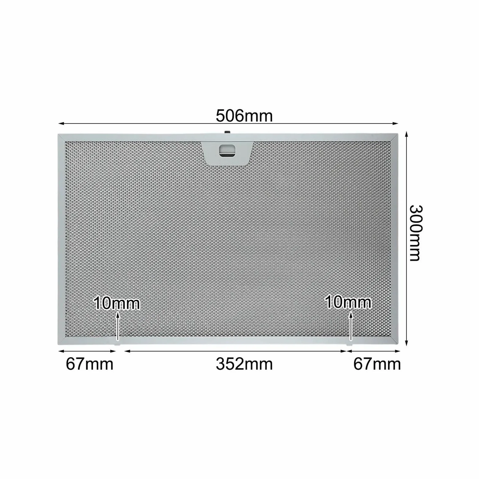 Filtro Extractor De Malla Metálica Plateada For Uso En Cocina. Filtro De Grasa Aluminizado. Filtro De Ventilación For Campana Extractora.