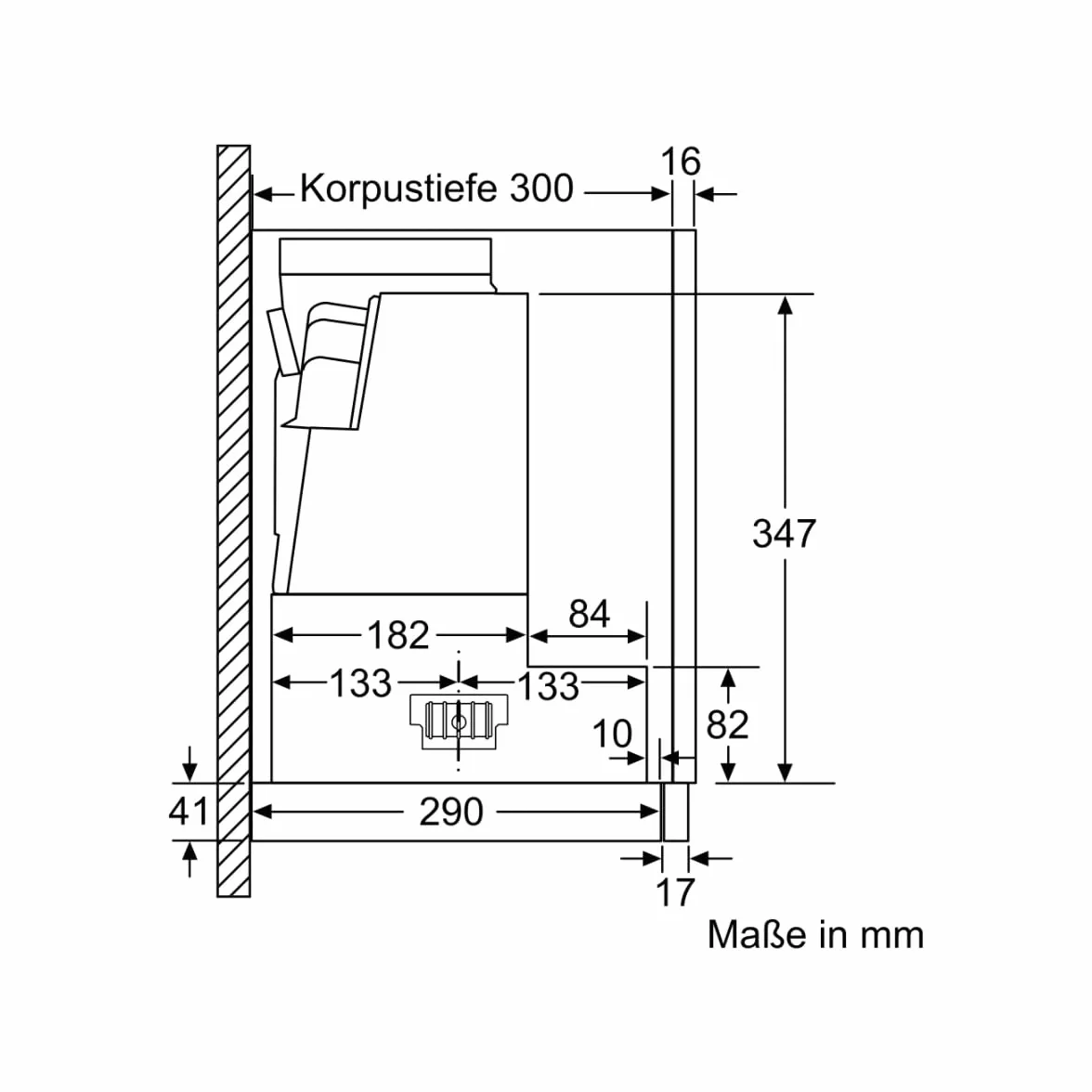 Bosch DFR067A52 Serie 4 - Campana de pantalla plana, 60 cm de ancho, circulación y salida de aire, fabricado en Alemania, motor EcoSilence Drive silencioso y eficiente, iluminación LED uniforme,