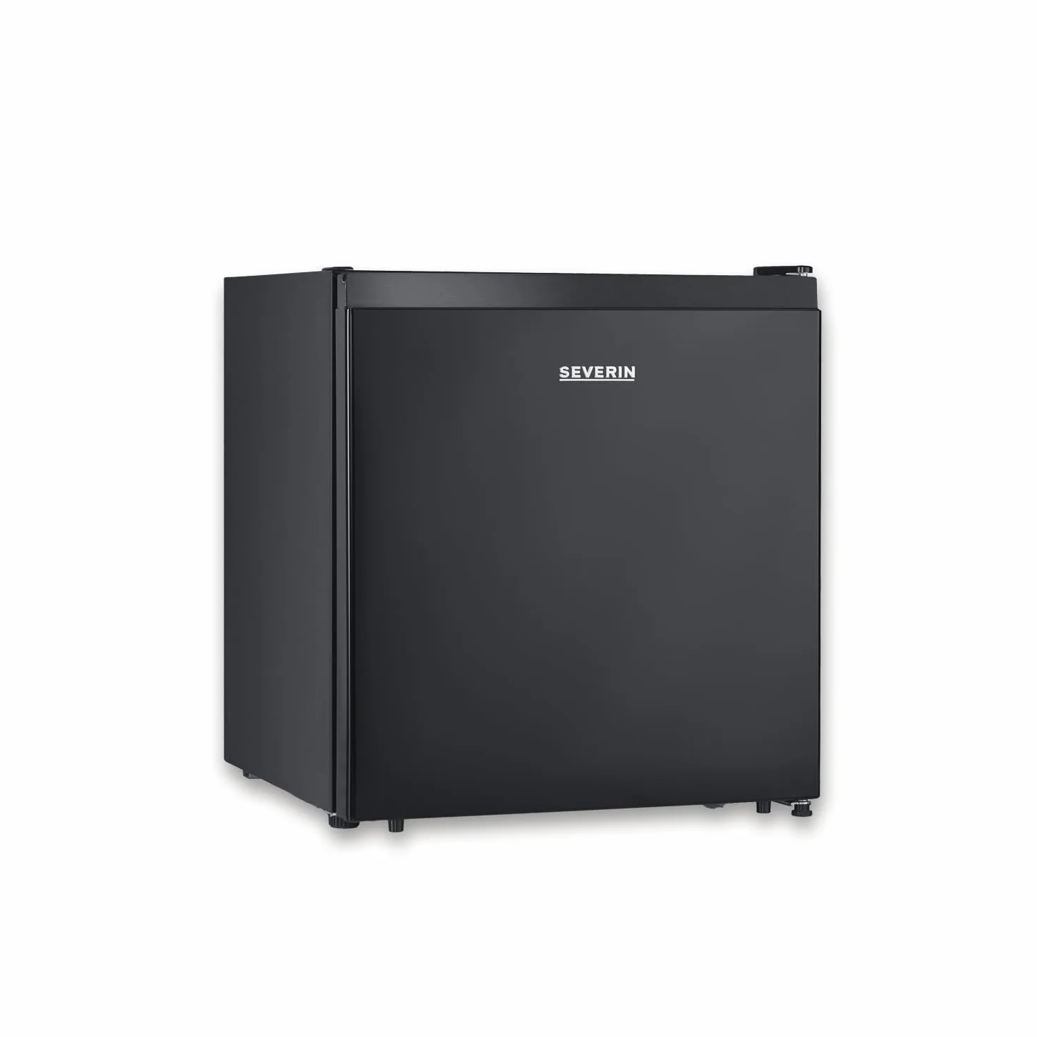 SEVERIN Mini nevera con compartimento de baja temperatura, nevera pequeña con estante intermedio, mini frigorífico de bajo consumo para hogares pequeños, 45 litros, negro, KB 8879