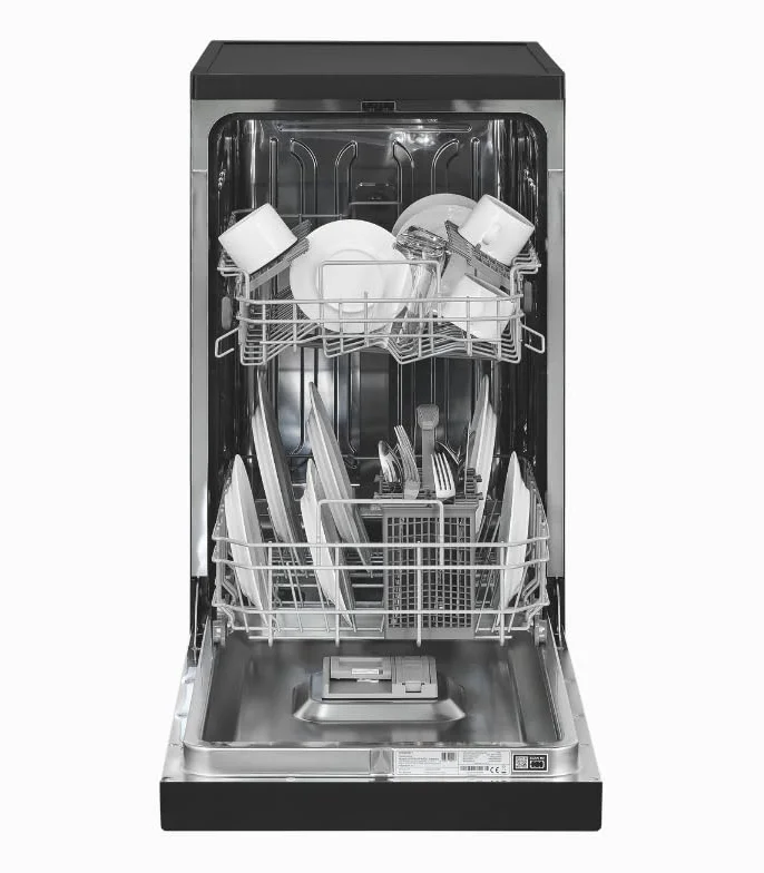 Exquisit GSP9109-451D Lavavajillas Compacto 45 cm Libre Instalación Bajo Consumo Programas Rápidos Silencioso
