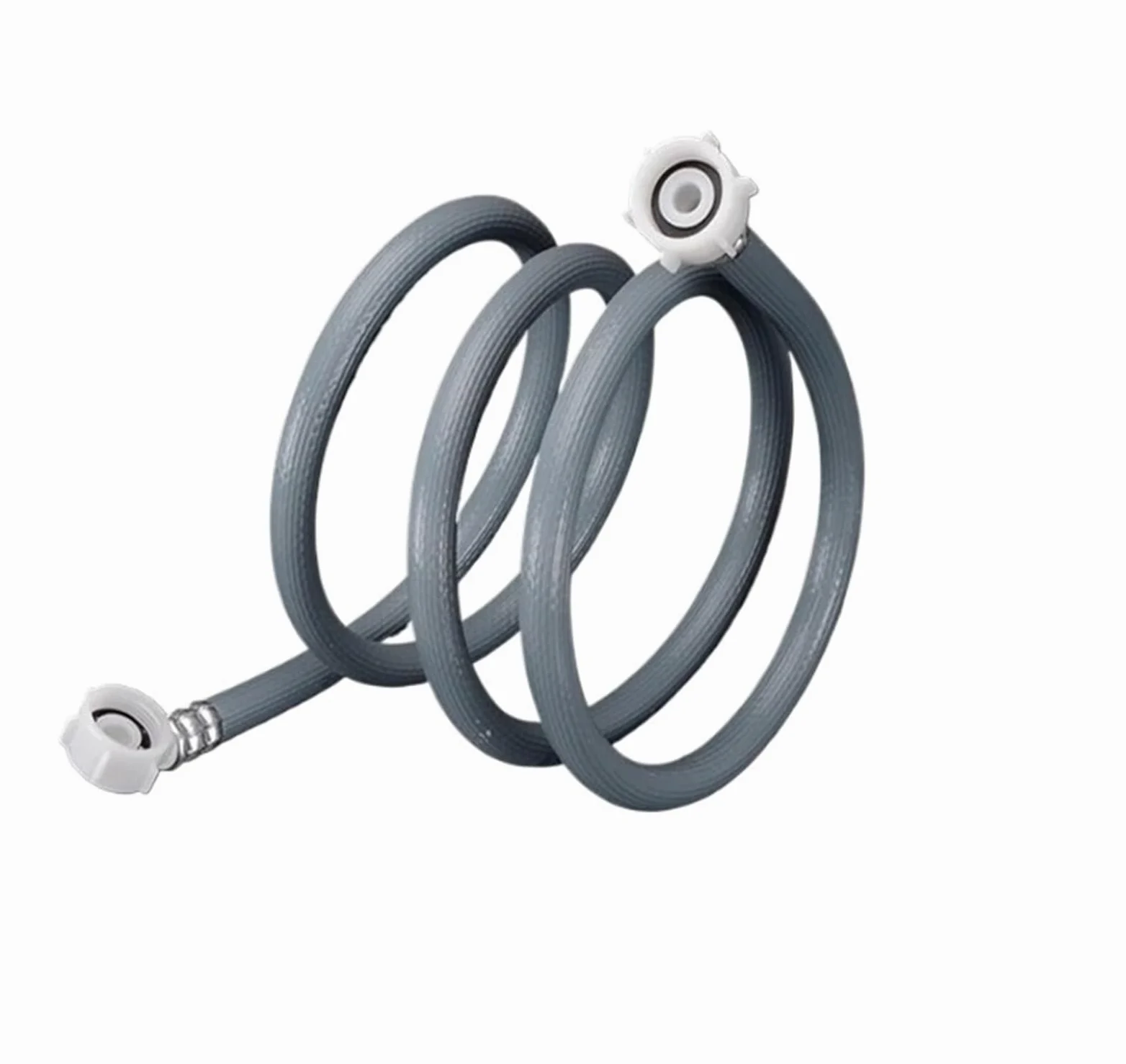 Manguera For Lavadora De 0,6 M-8m Con Conector De 3/4 Pulgadas For Tubo De Entrada De Lavavajillas, Tubo De PVC, Manguera De Llenado De Alimentación De Agua Con Piezas Curvas De 90 Grados(8M)