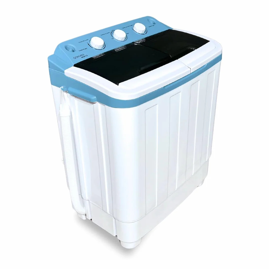 Tangarus Lavadora Centrifugadora Portátil Ibiza 5,5Kg - Compacta, Eficiente y Sin Instalación Previa para Tus Aventuras y Uso Diario