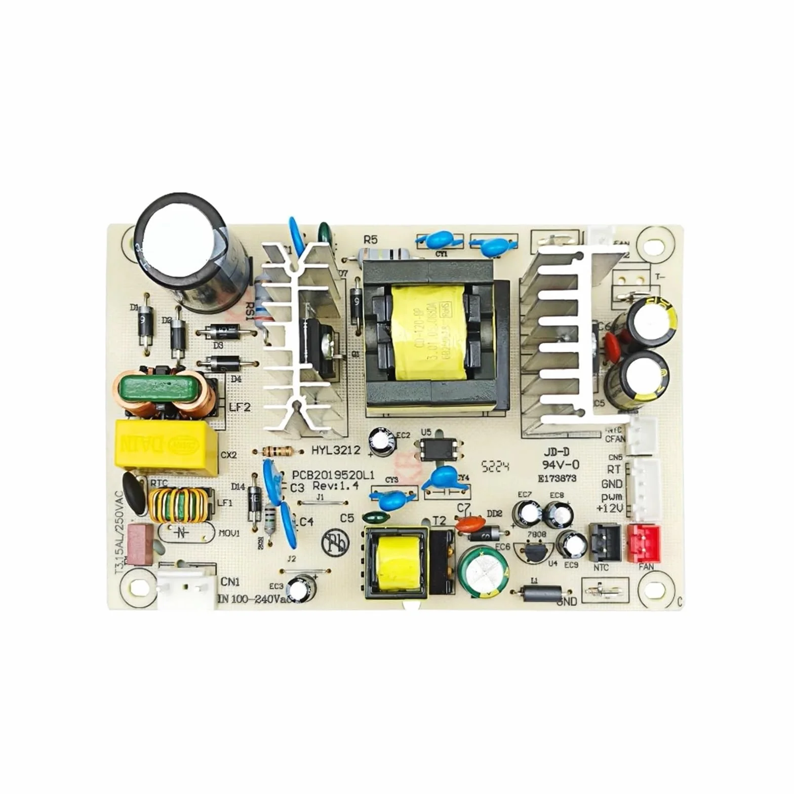 Placa Base De Control De Refrigeración For Bodega De Vinos HYL3212, 110-220 V, Línea De Suministro, Accesorios For Caja De Refrigeración De Semiconductores.