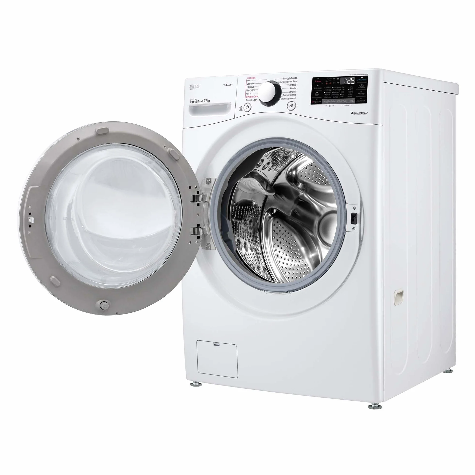 LG Lavadora Inteligente Carga Frontal 17kg 1100rpm 6 Motion Direct Drive TurboWash 360º Serie 700 Blanco